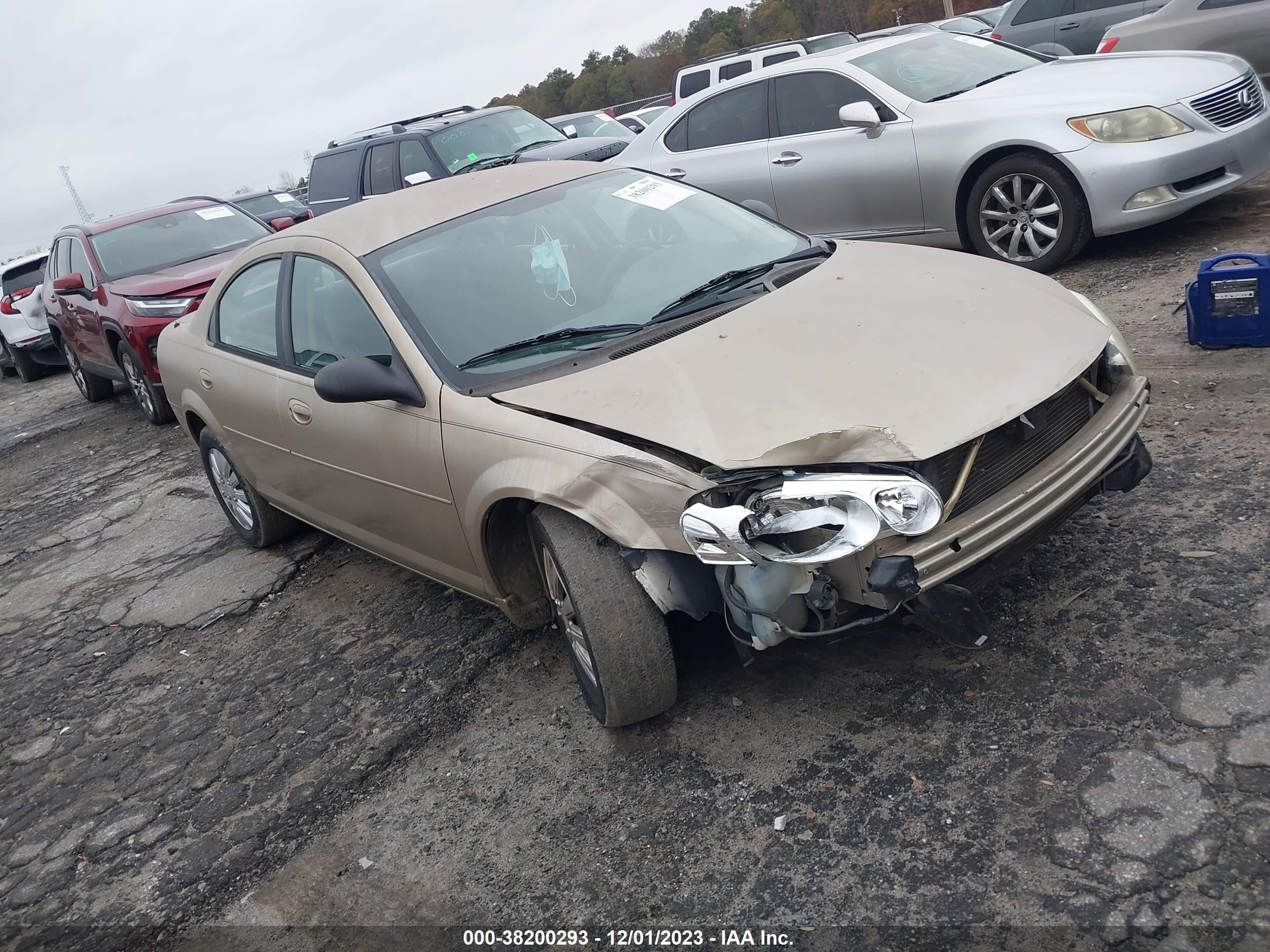 CHRYSLER SEBRING 2004 1c3el46x34n333296