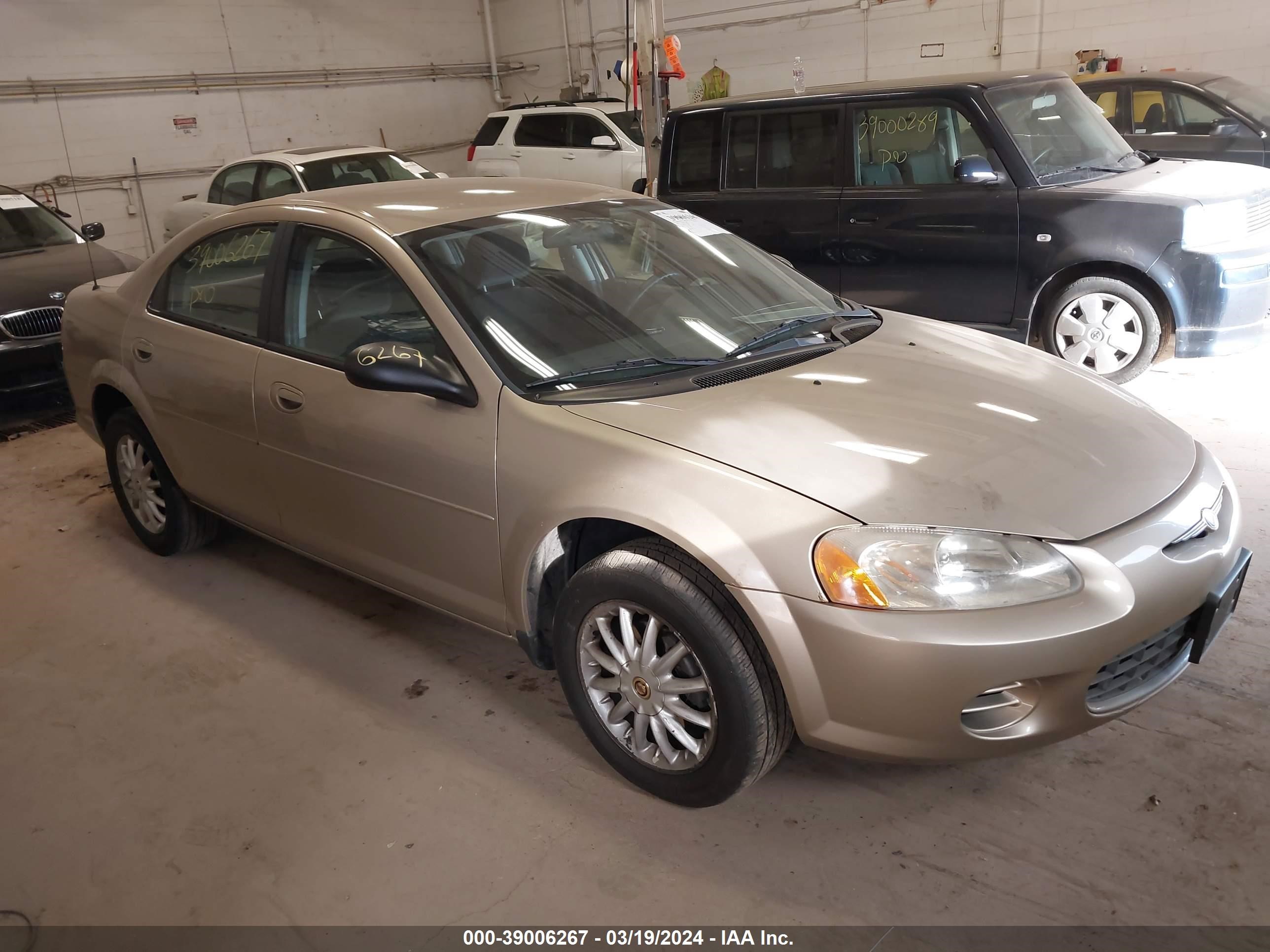 CHRYSLER SEBRING 2003 1c3el46x43n512770