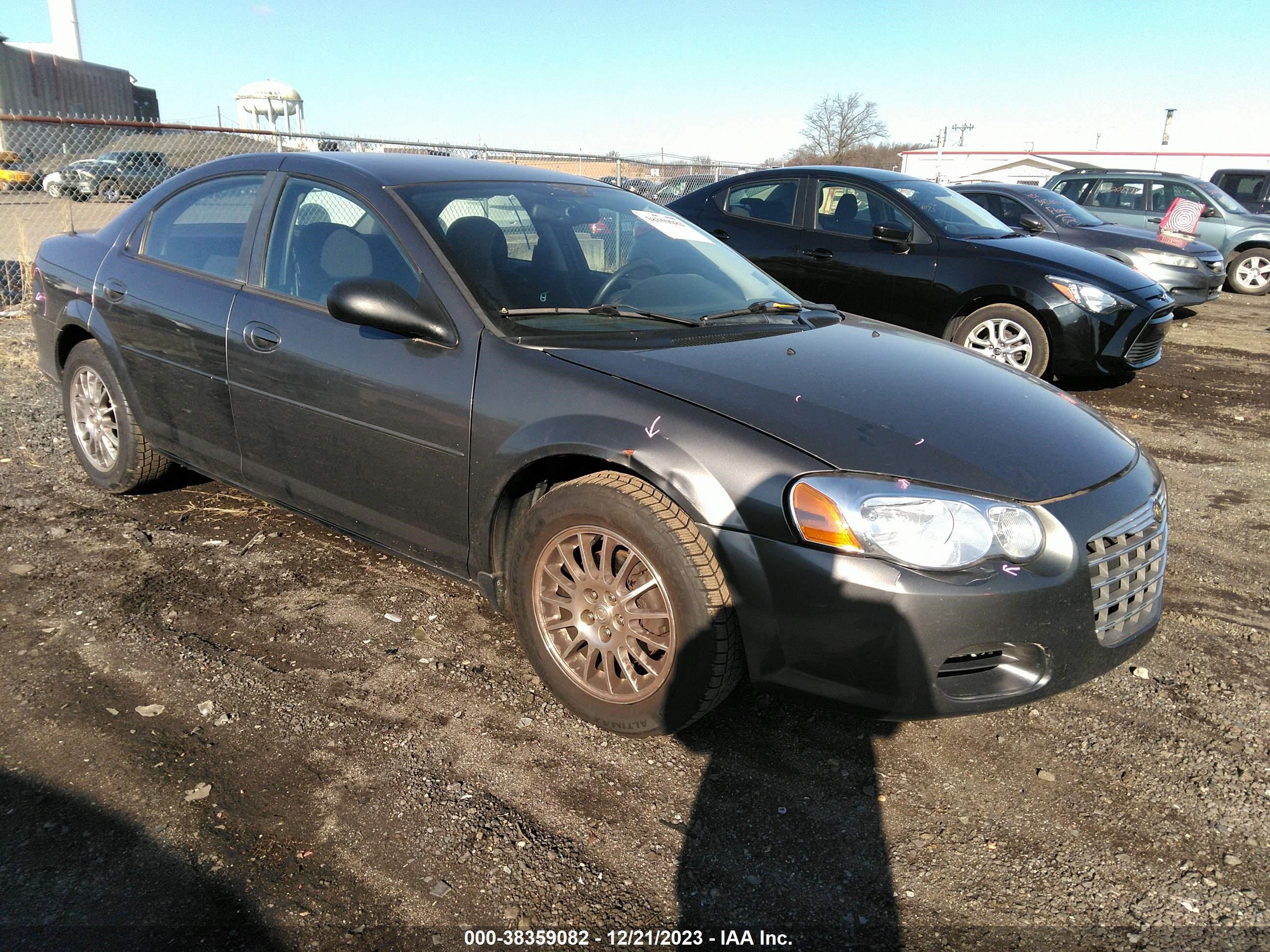 CHRYSLER SEBRING 2005 1c3el46x75n581052