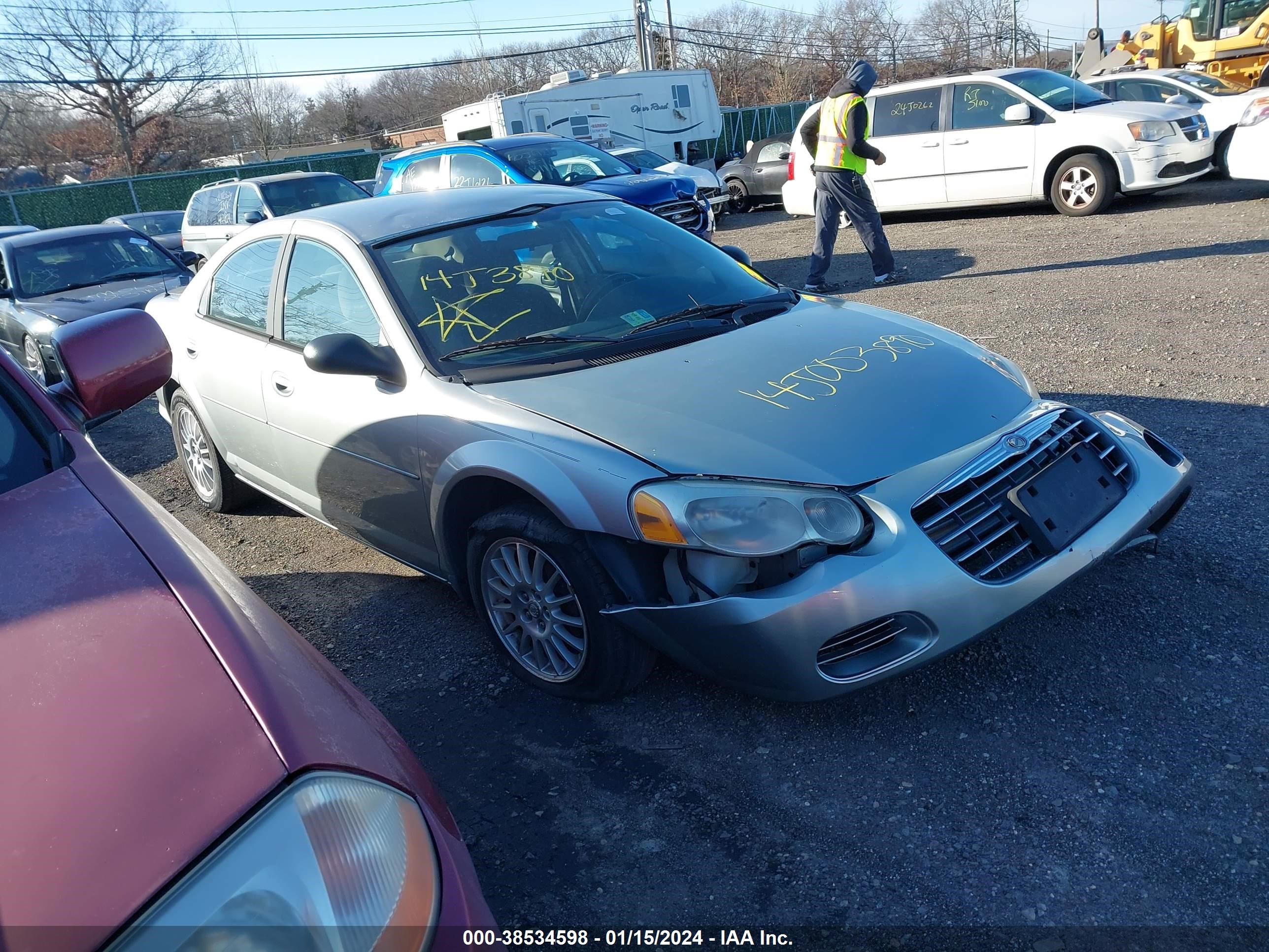 CHRYSLER SEBRING 2005 1c3el46x95n507468