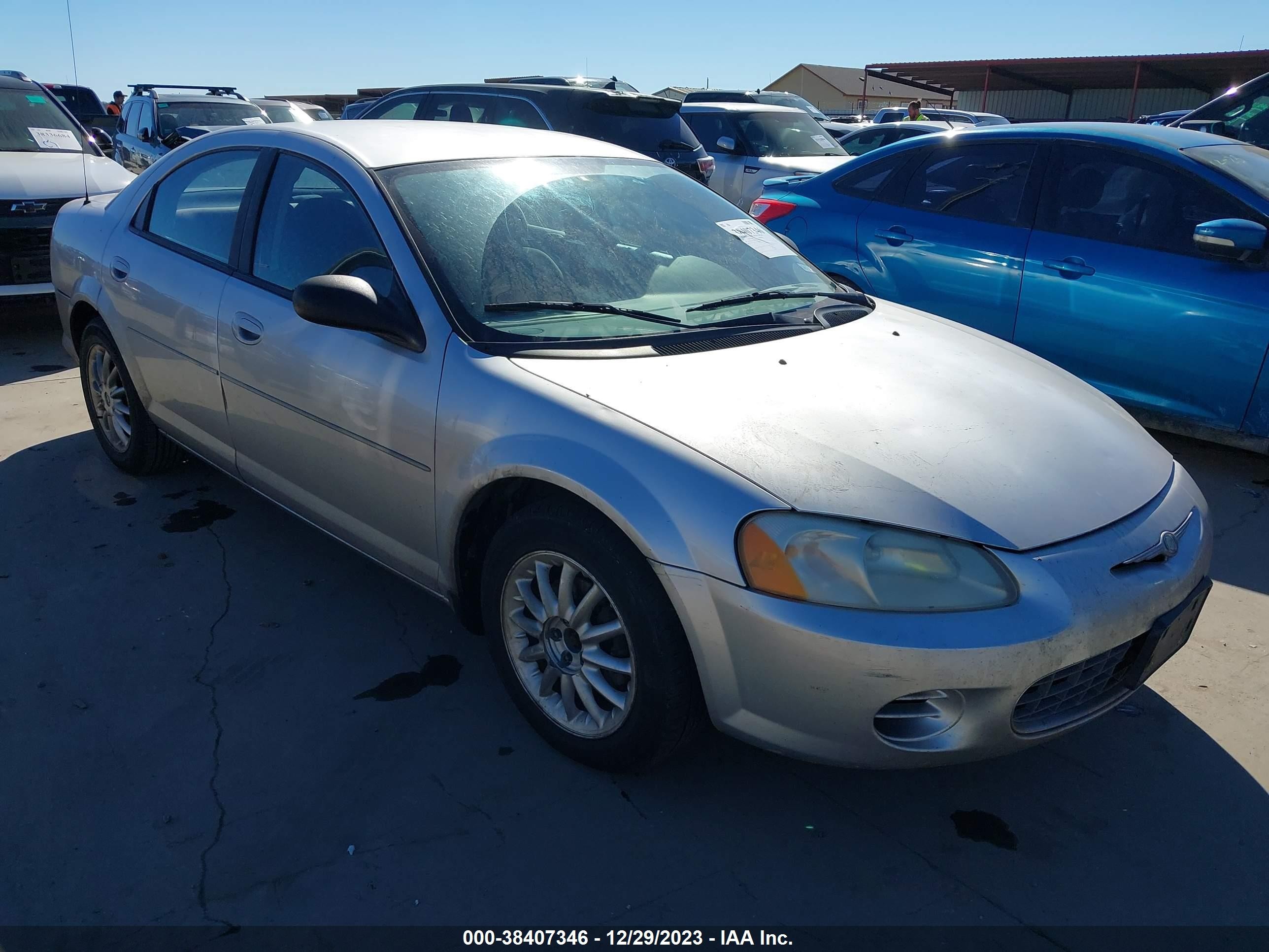 CHRYSLER SEBRING 2003 1c3el46xx3n559723