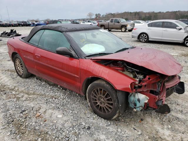 CHRYSLER SEBRING TO 2006 1c3el55r06n109379