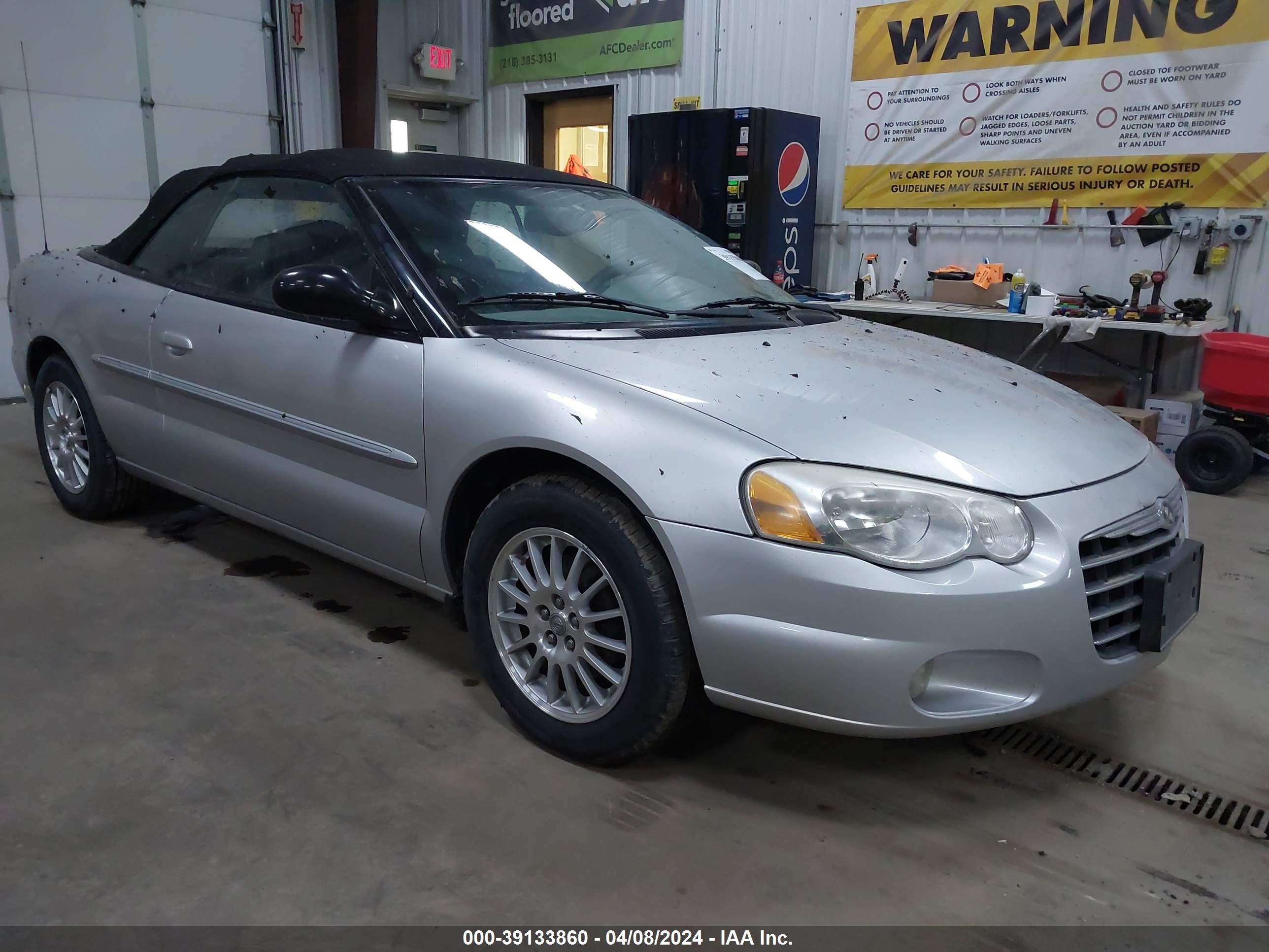 CHRYSLER SEBRING 2004 1c3el55r14n164968