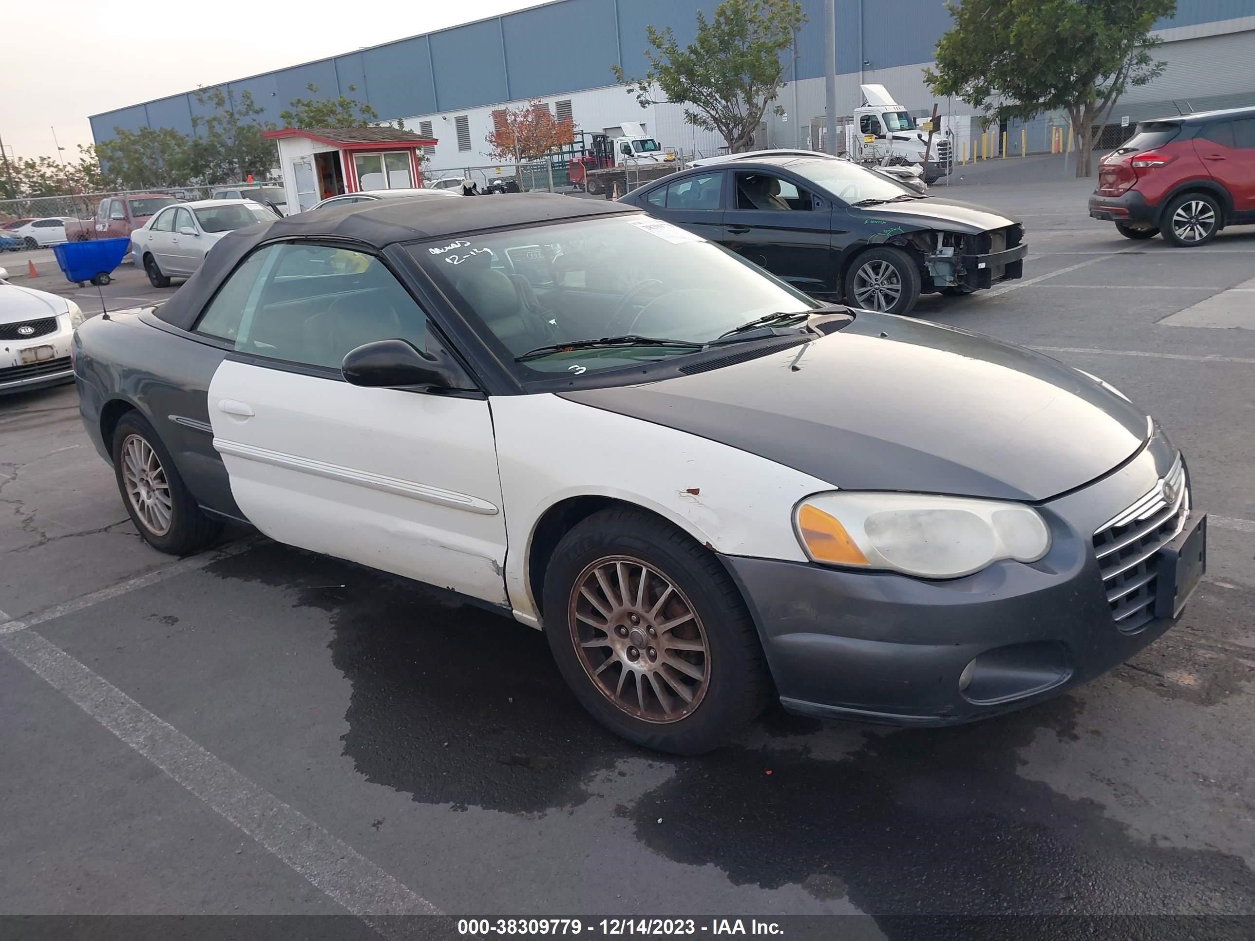 CHRYSLER SEBRING 2005 1c3el55r25n561574