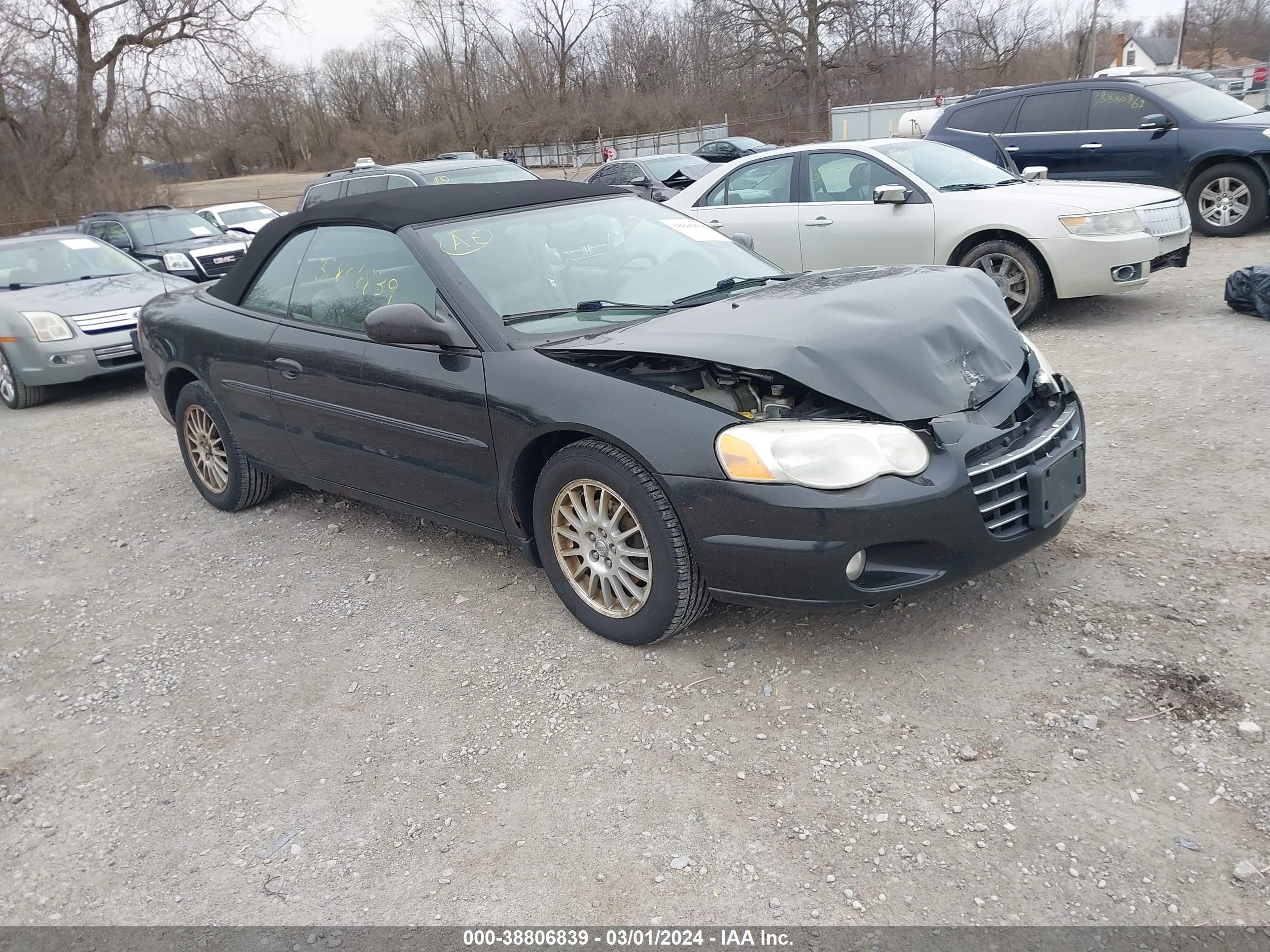 CHRYSLER SEBRING 2005 1c3el55r25n631736