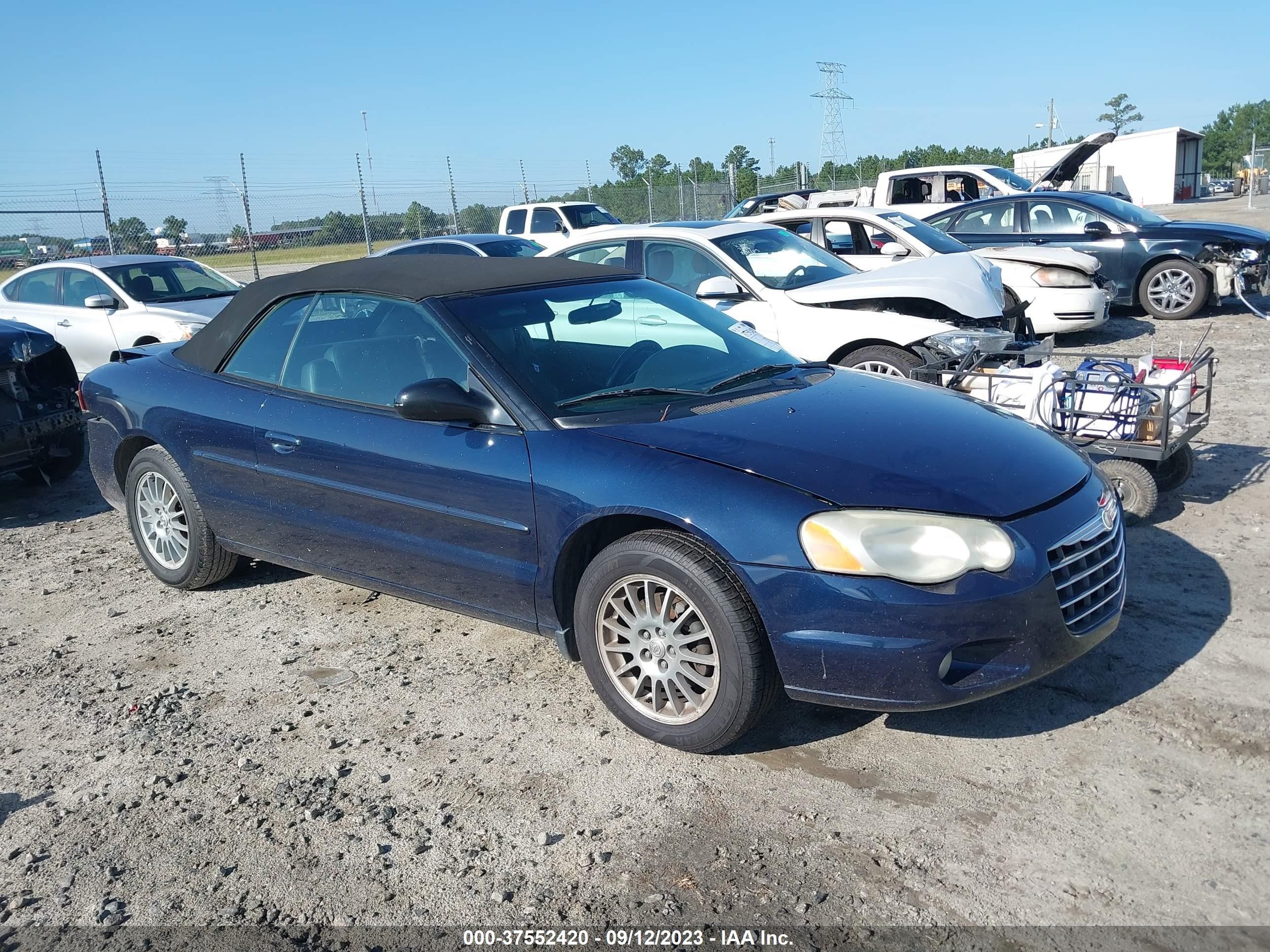 CHRYSLER SEBRING 2005 1c3el55r25n638783