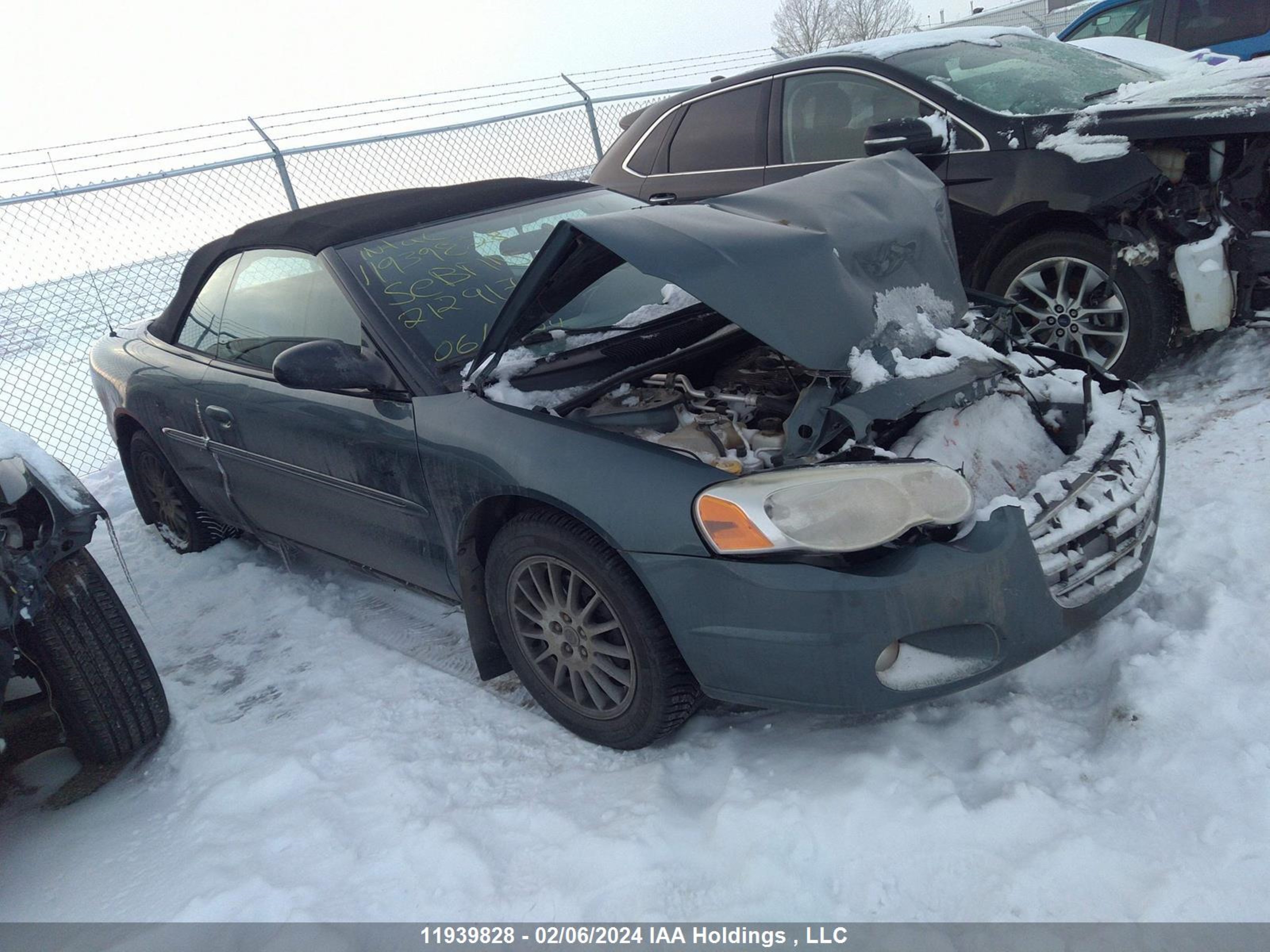 CHRYSLER SEBRING 2006 1c3el55r26n212917