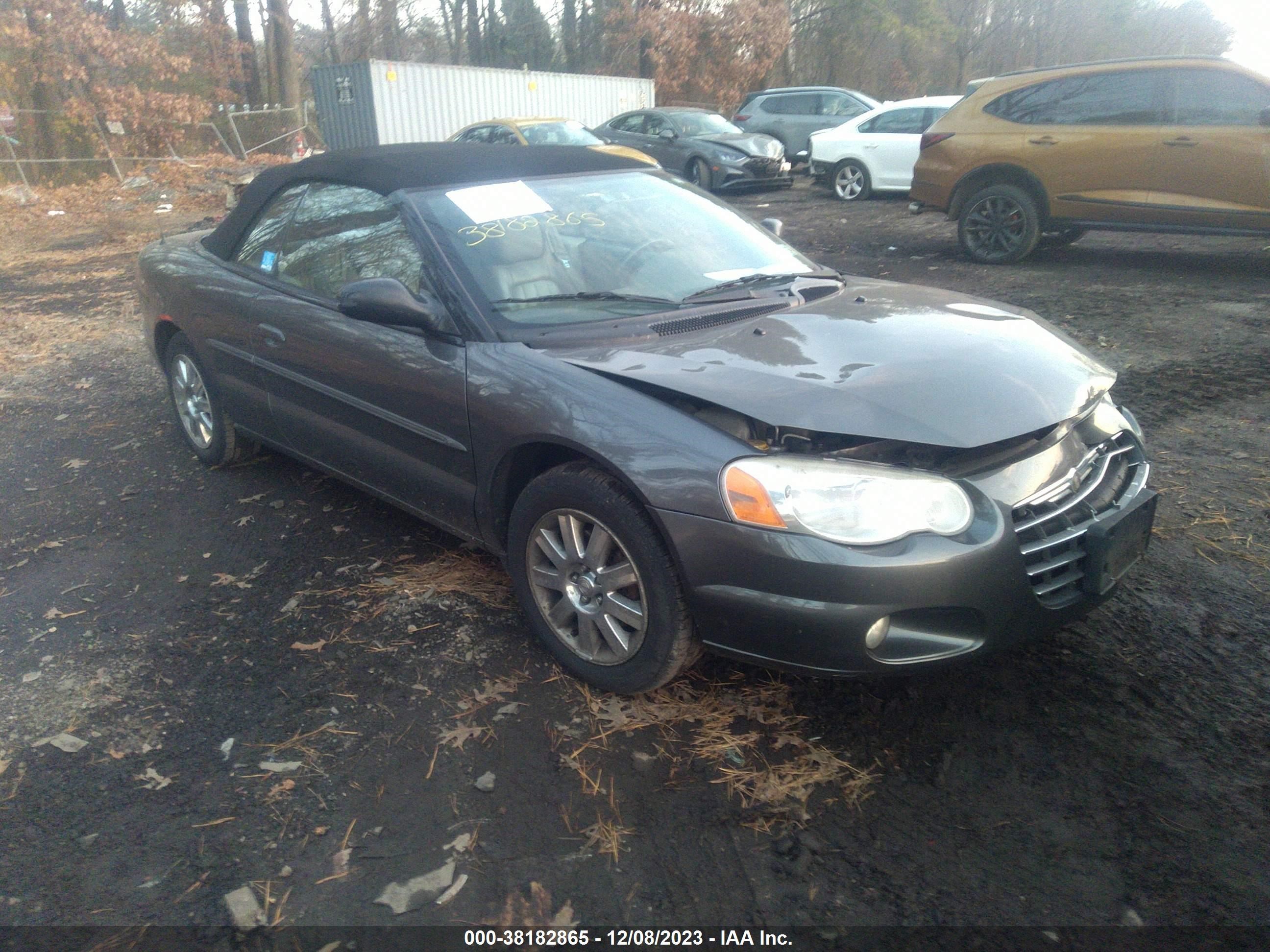 CHRYSLER SEBRING 2005 1c3el55r35n552981