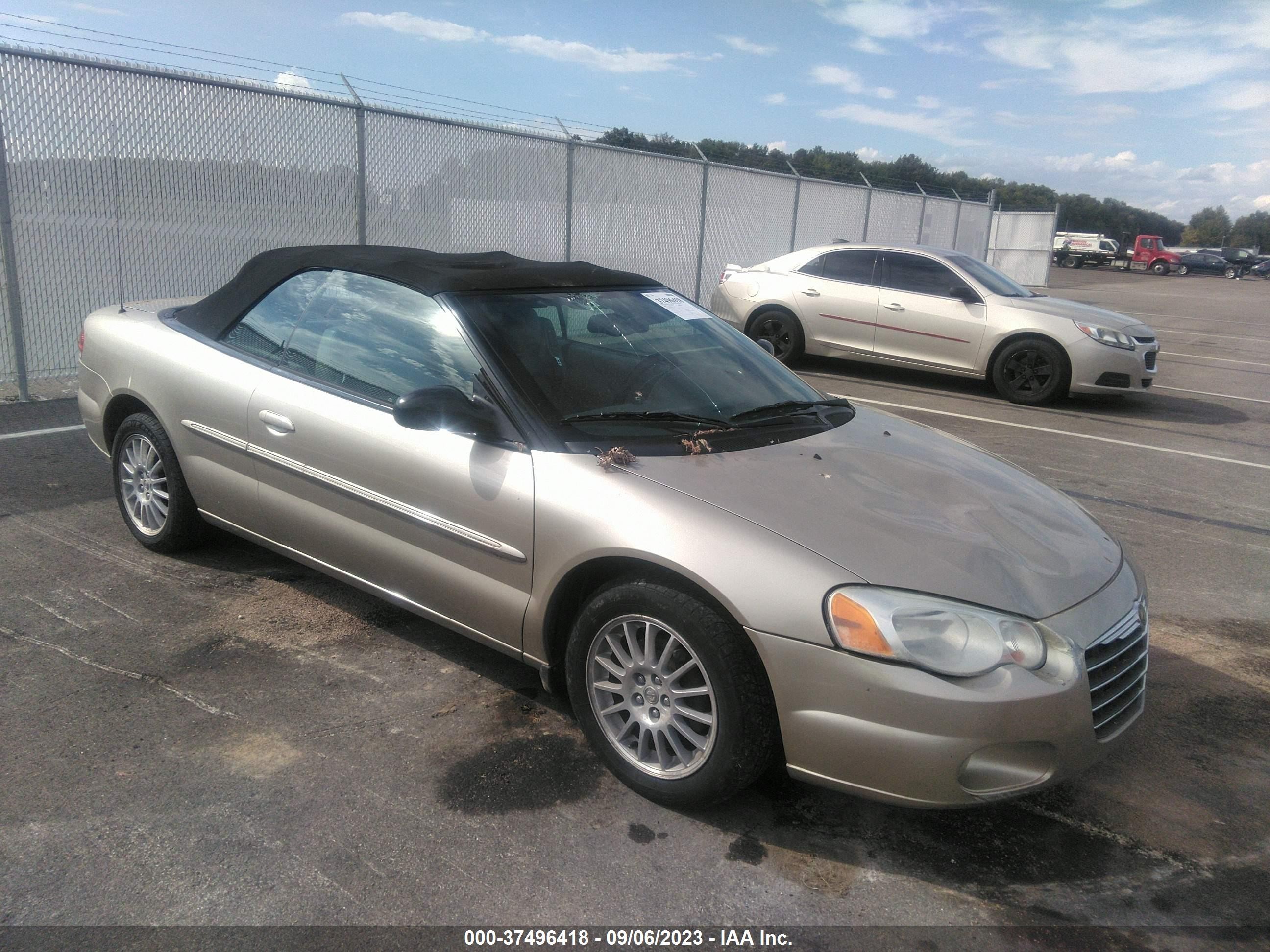 CHRYSLER SEBRING 2006 1c3el55r46n237088