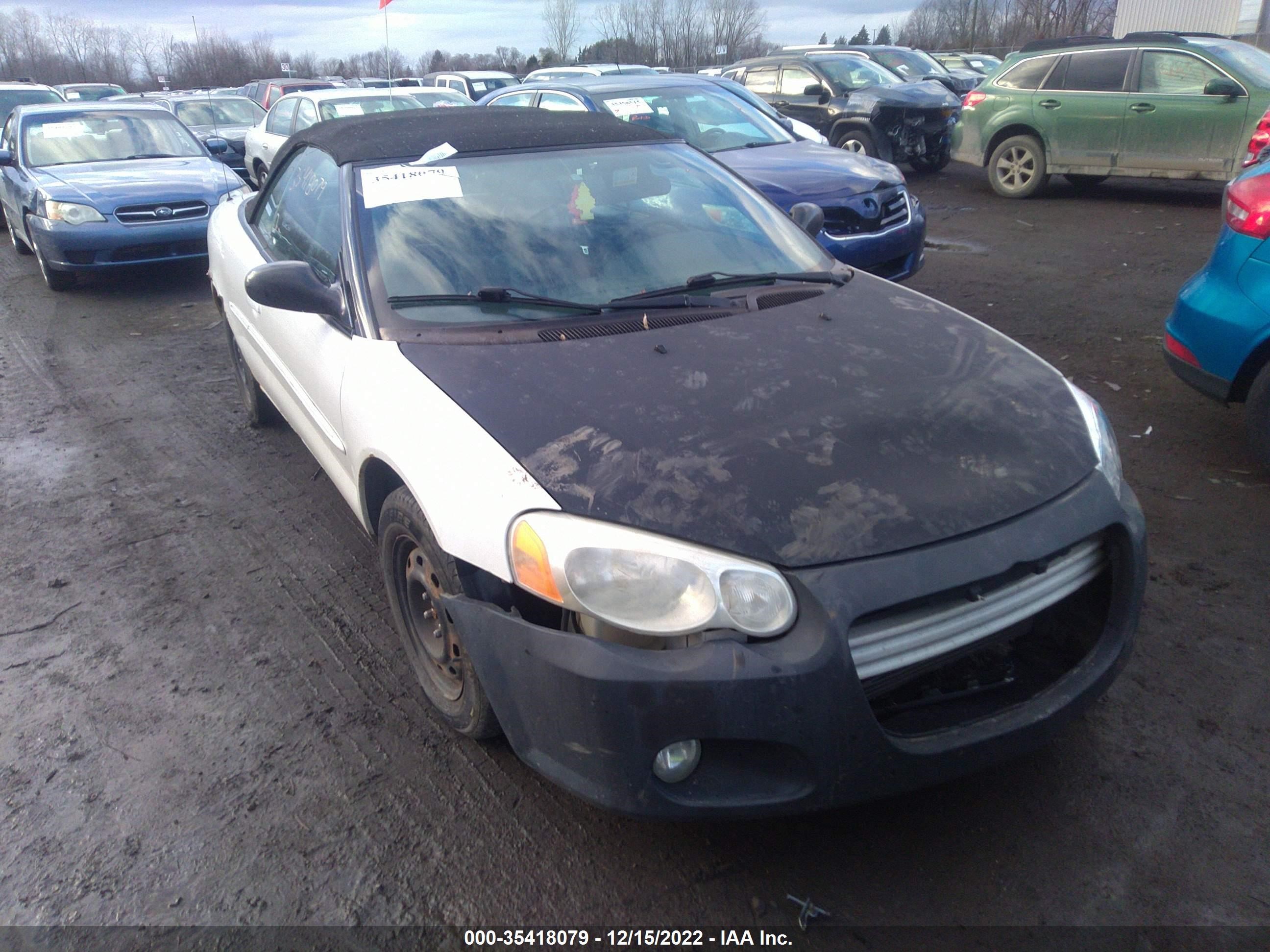 CHRYSLER SEBRING 2004 1c3el55r64n122277