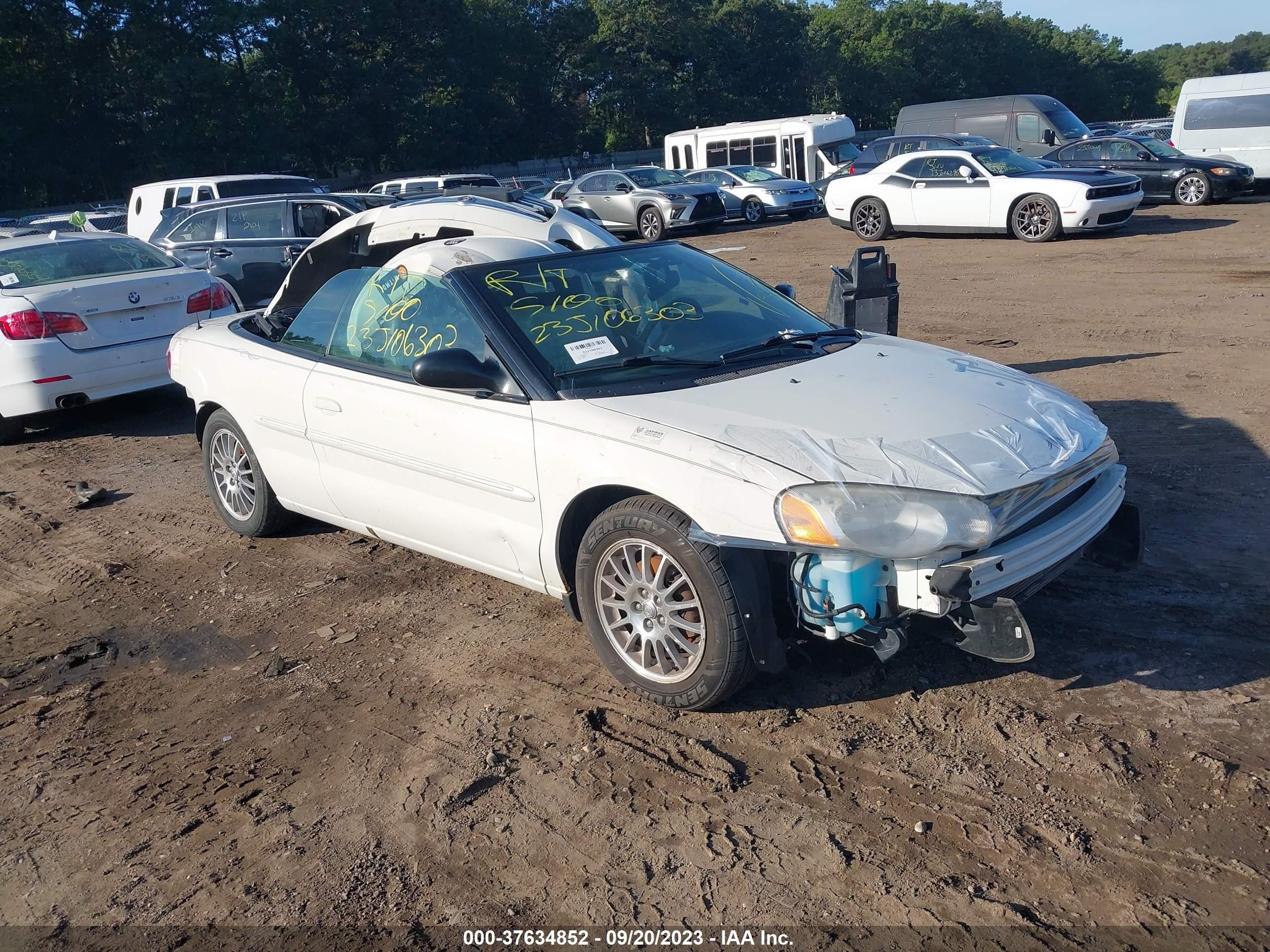 CHRYSLER SEBRING 2004 1c3el55r64n374630