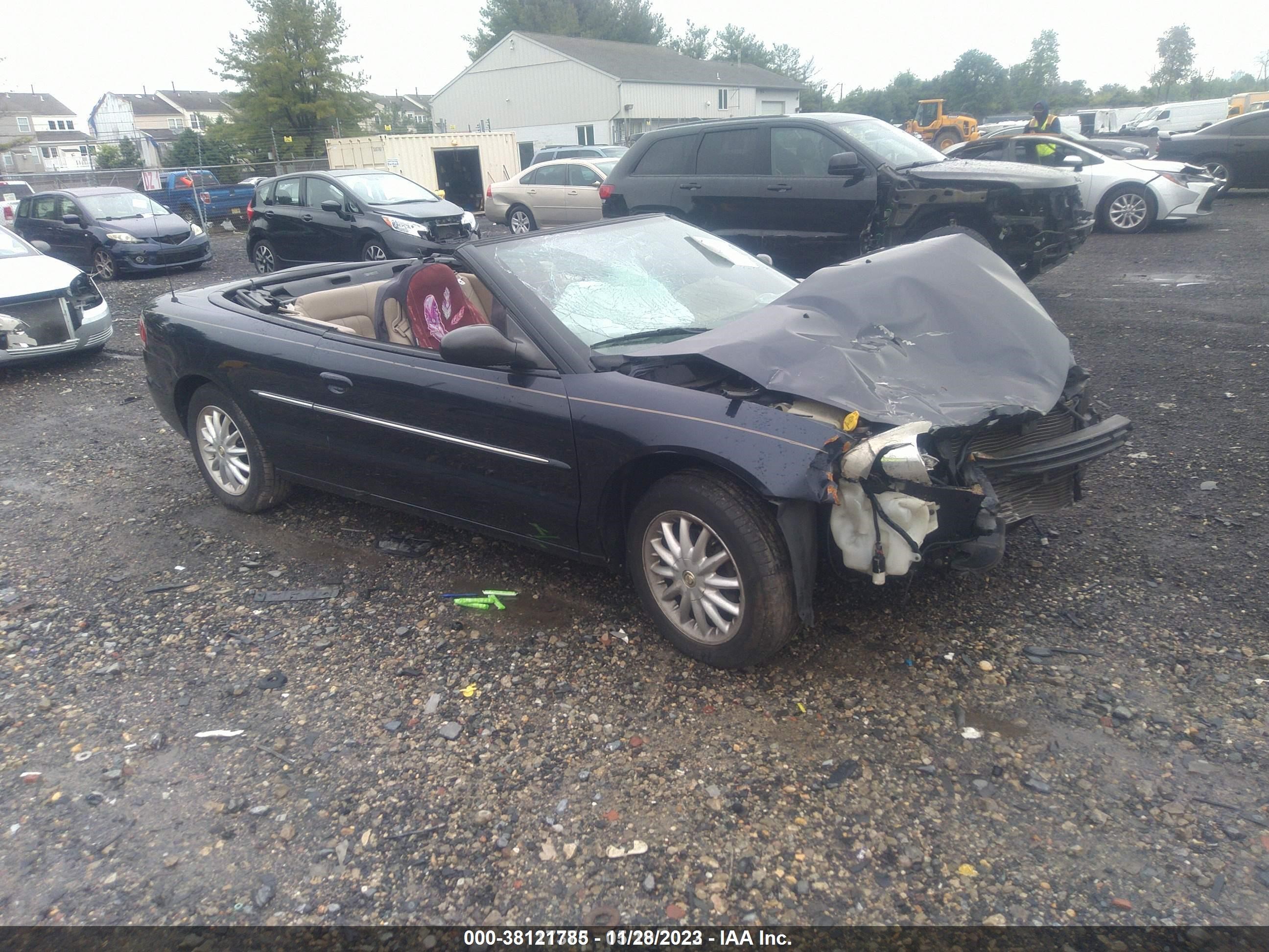 CHRYSLER SEBRING 2002 1c3el55r72n178192