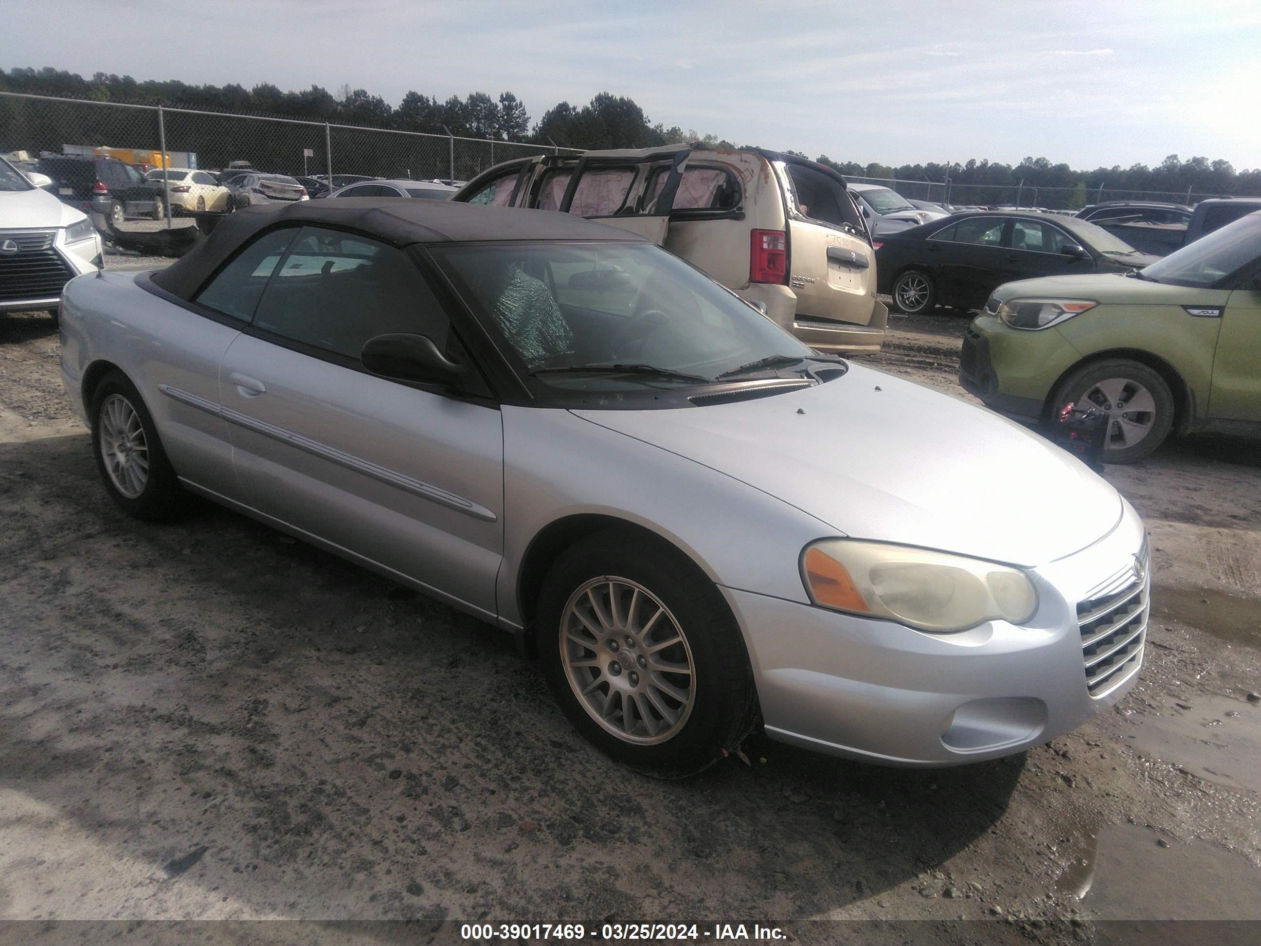 CHRYSLER SEBRING 2005 1c3el55r75n576569