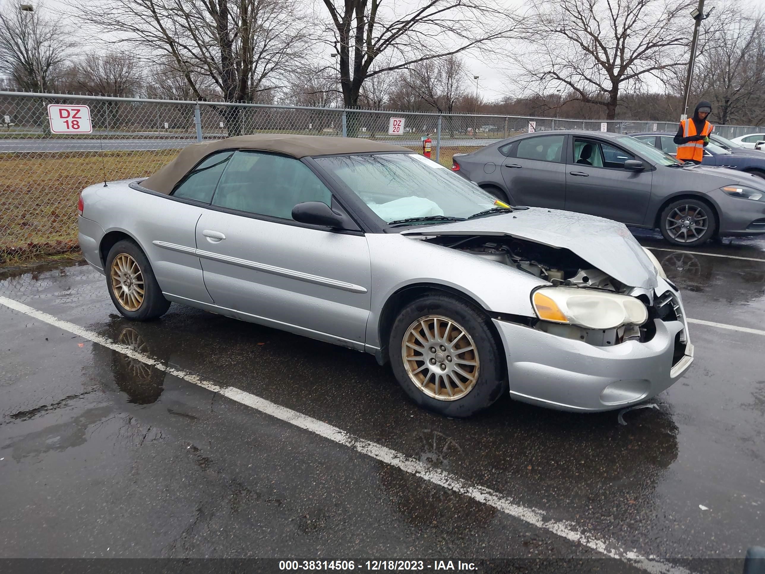 CHRYSLER SEBRING 2005 1c3el55r85n536033