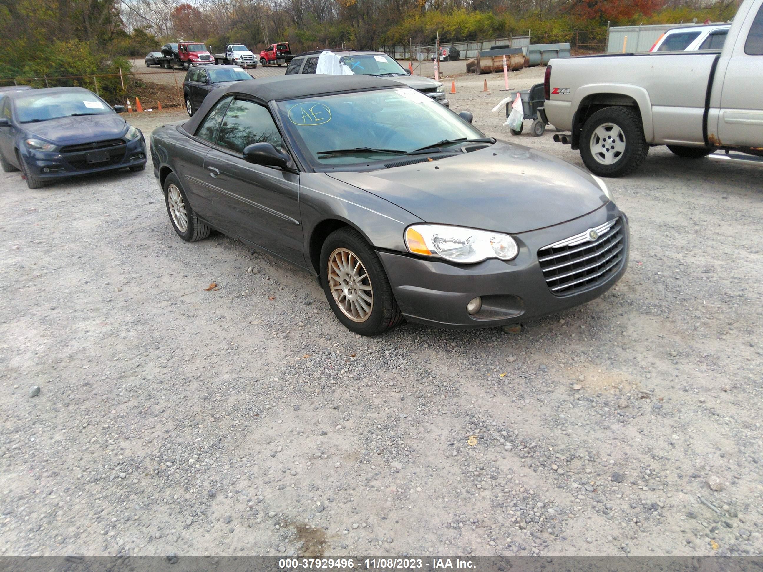 CHRYSLER SEBRING 2005 1c3el55r85n650761