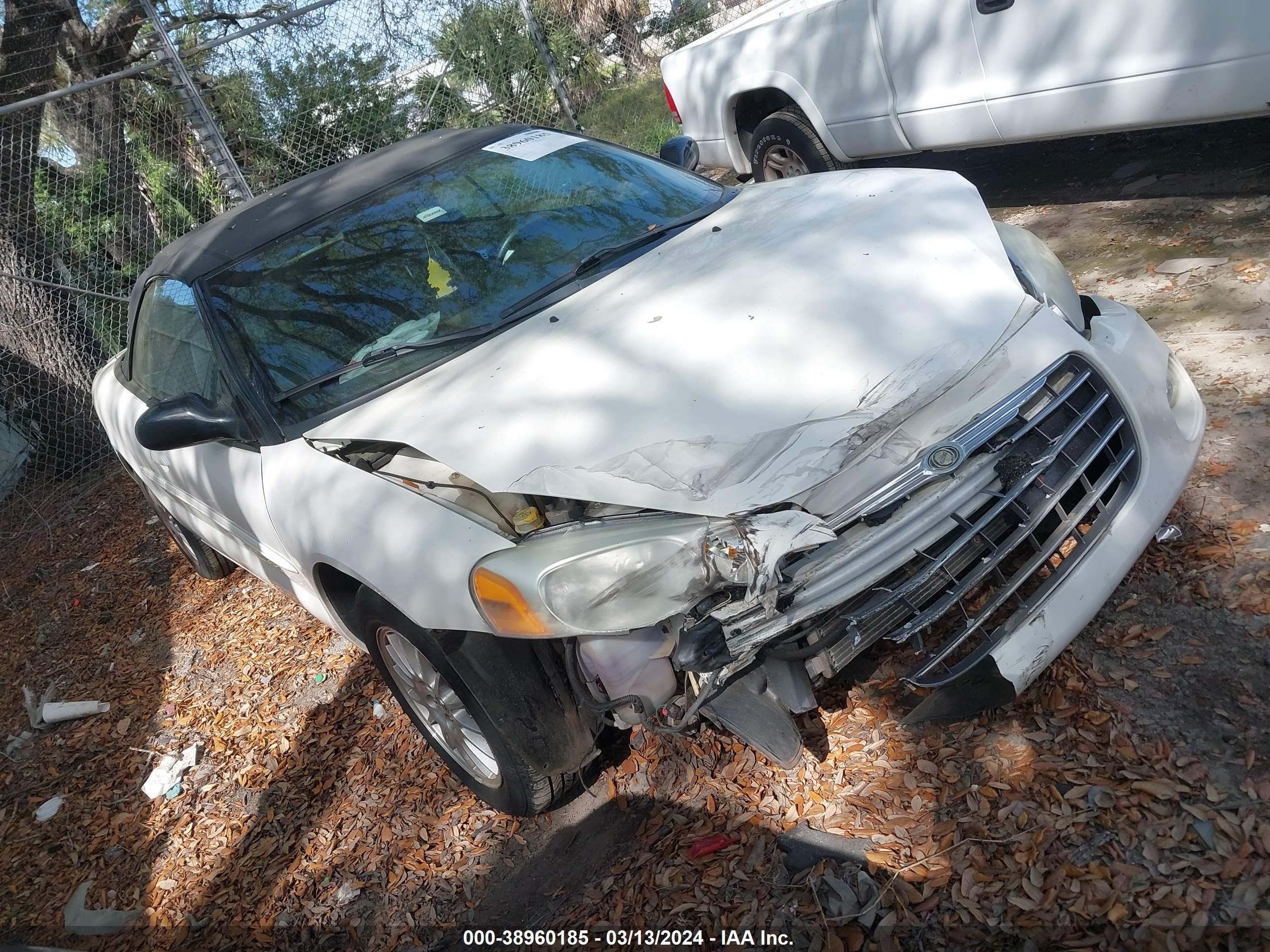 CHRYSLER SEBRING 2006 1c3el55r86n173685