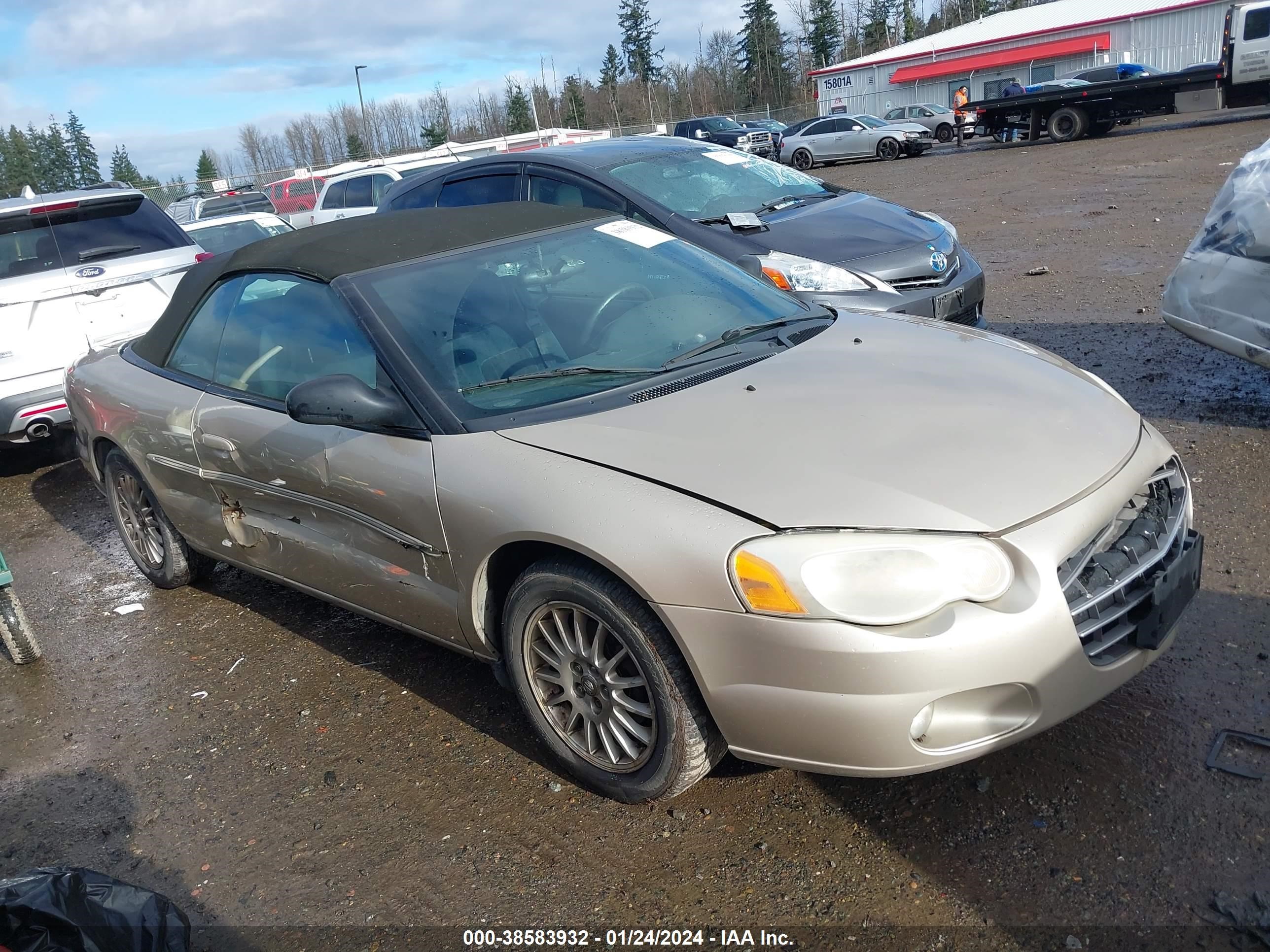 CHRYSLER SEBRING 2005 1c3el55r95n639316