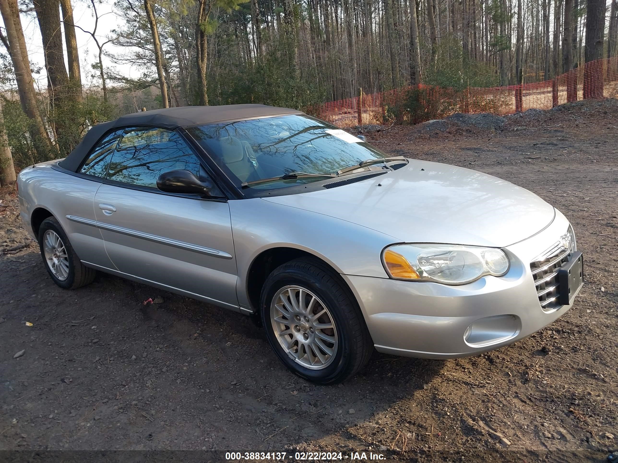 CHRYSLER SEBRING 2005 1c3el55r95n677208