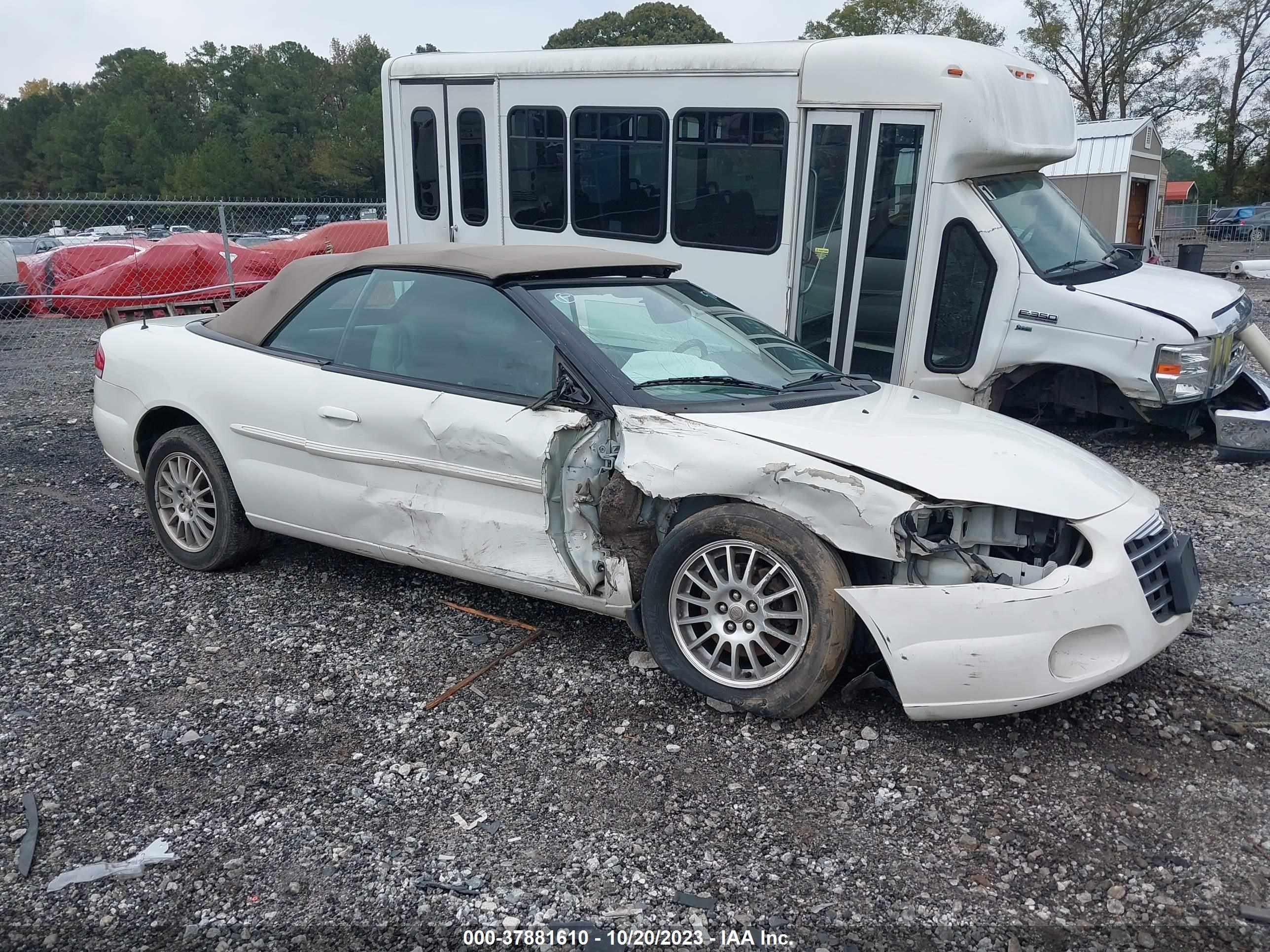 CHRYSLER SEBRING 2005 1c3el55rx5n705047