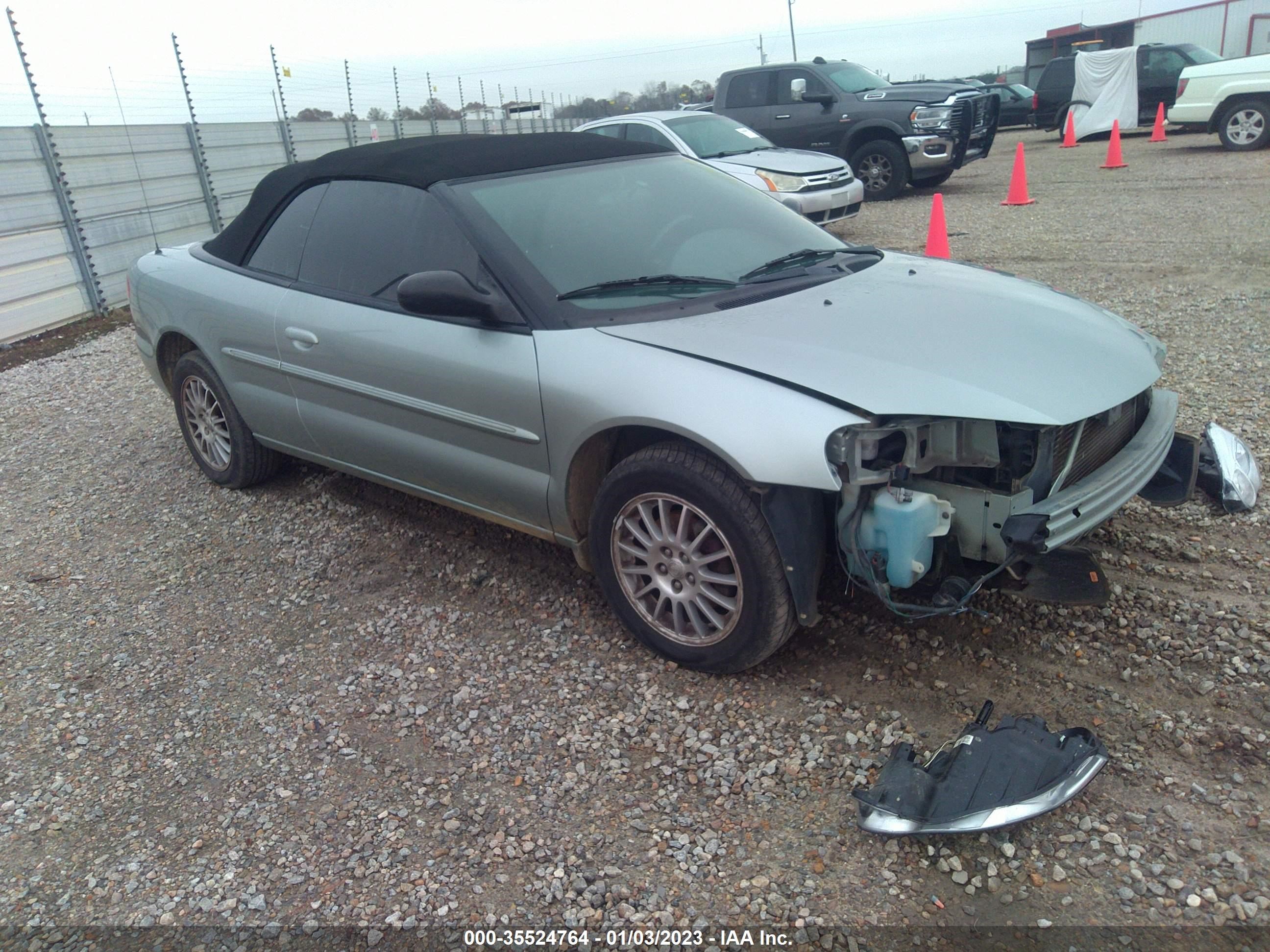 CHRYSLER SEBRING 2006 1c3el55rx6n100124