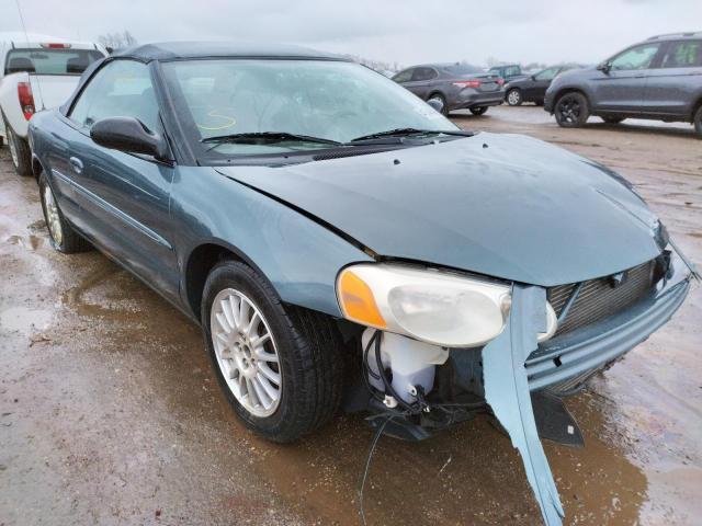 CHRYSLER SEBRING TO 2006 1c3el55rx6n187118