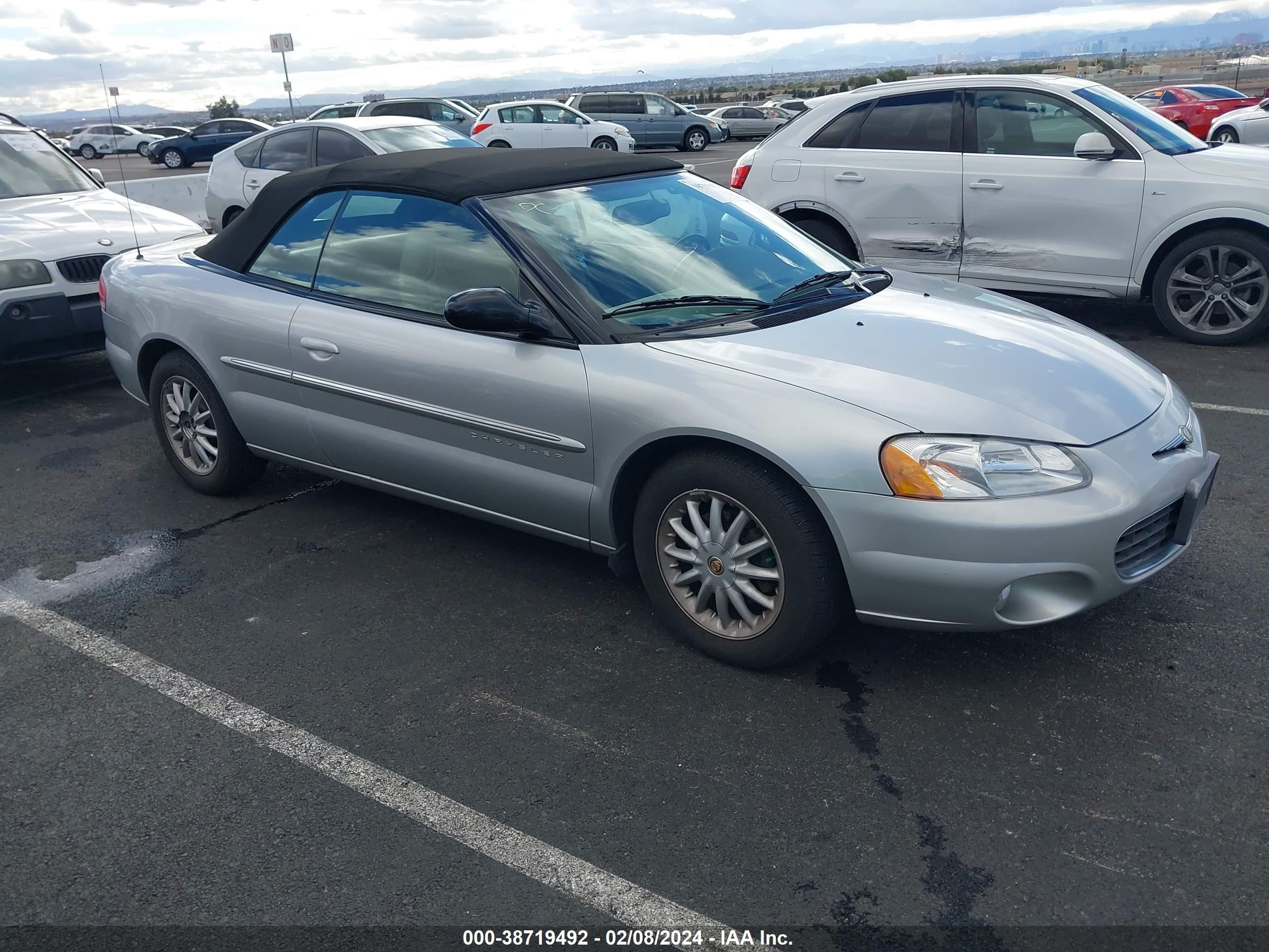 CHRYSLER SEBRING 2001 1c3el55u31n706684