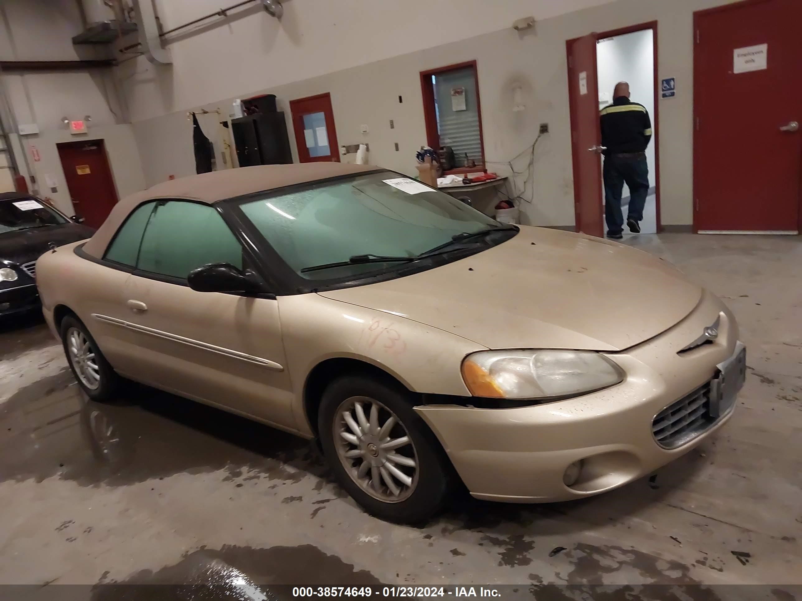 CHRYSLER SEBRING 2001 1c3el55u41n637505