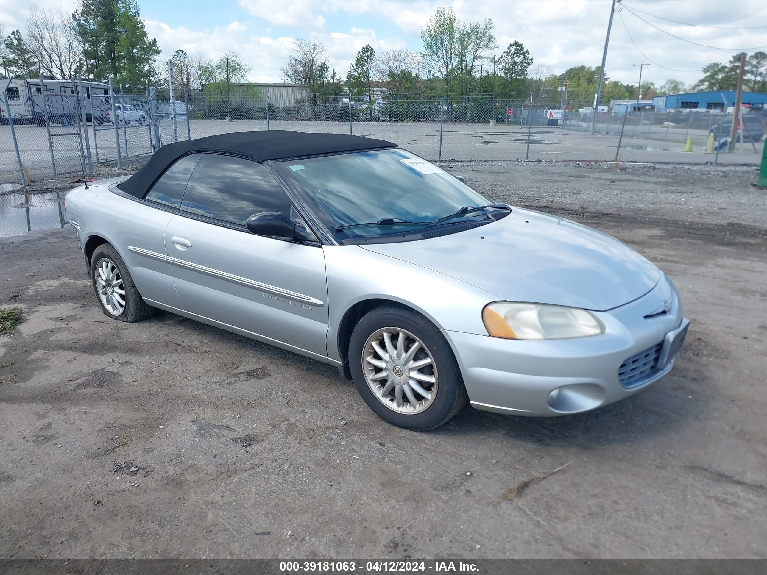 CHRYSLER SEBRING 2001 1c3el55u81n638737