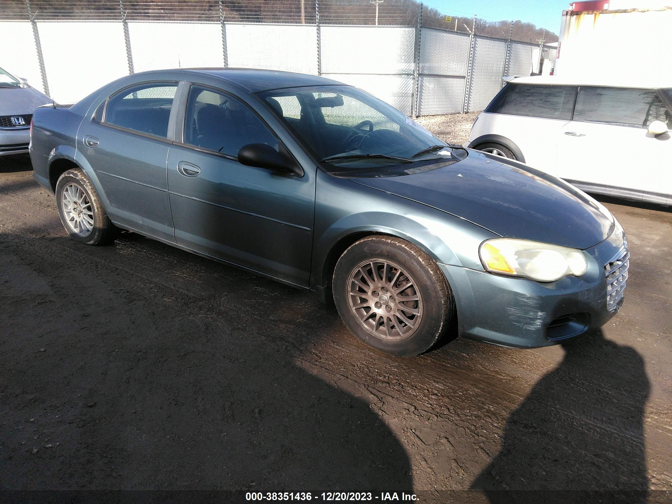 CHRYSLER SEBRING 2005 1c3el56r45n637777