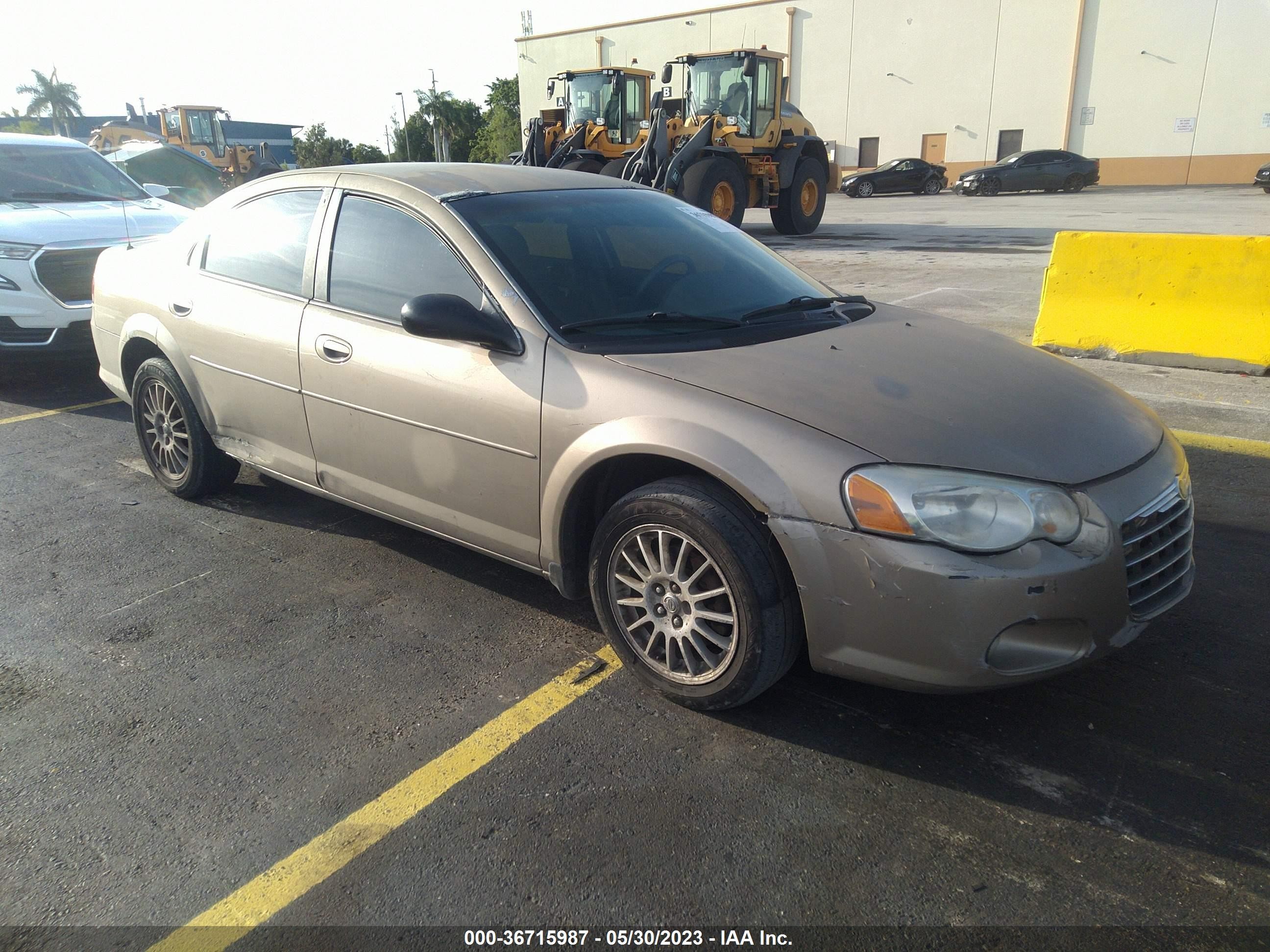 CHRYSLER SEBRING 2004 1c3el56r64n264787