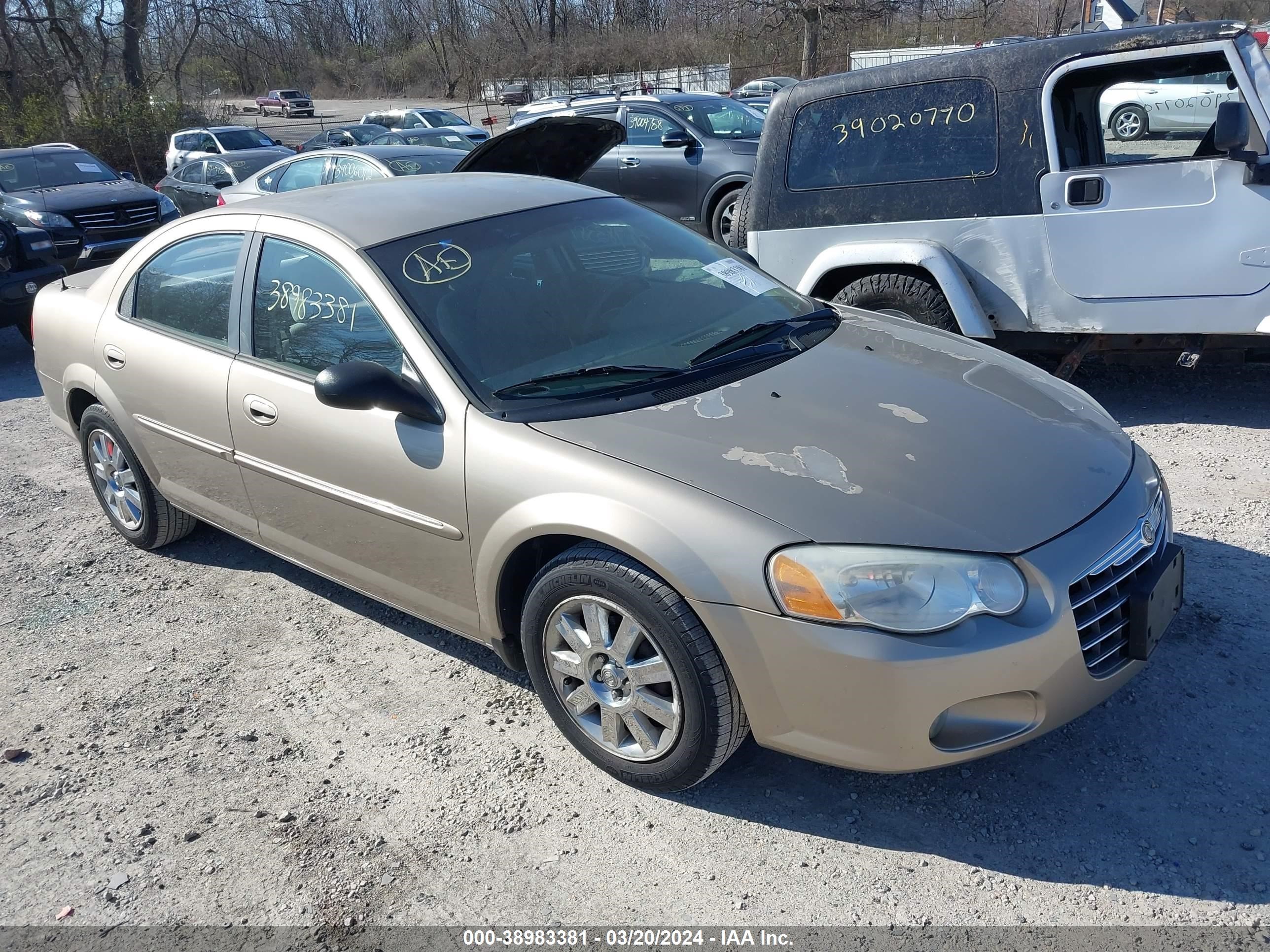 CHRYSLER SEBRING 2004 1c3el56rx4n101267