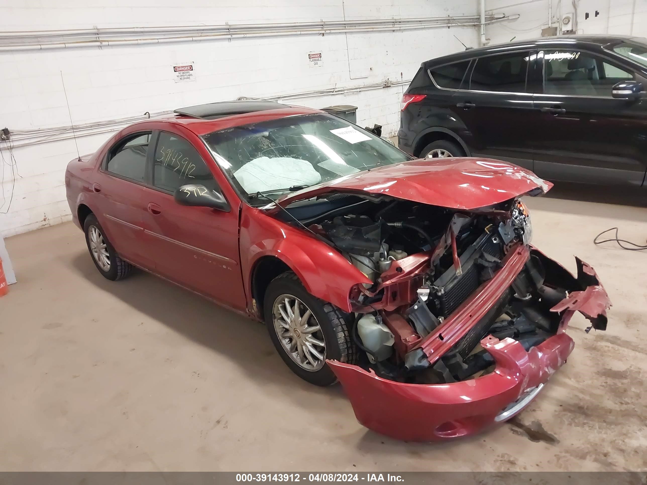 CHRYSLER SEBRING 2001 1c3el56u21n513358