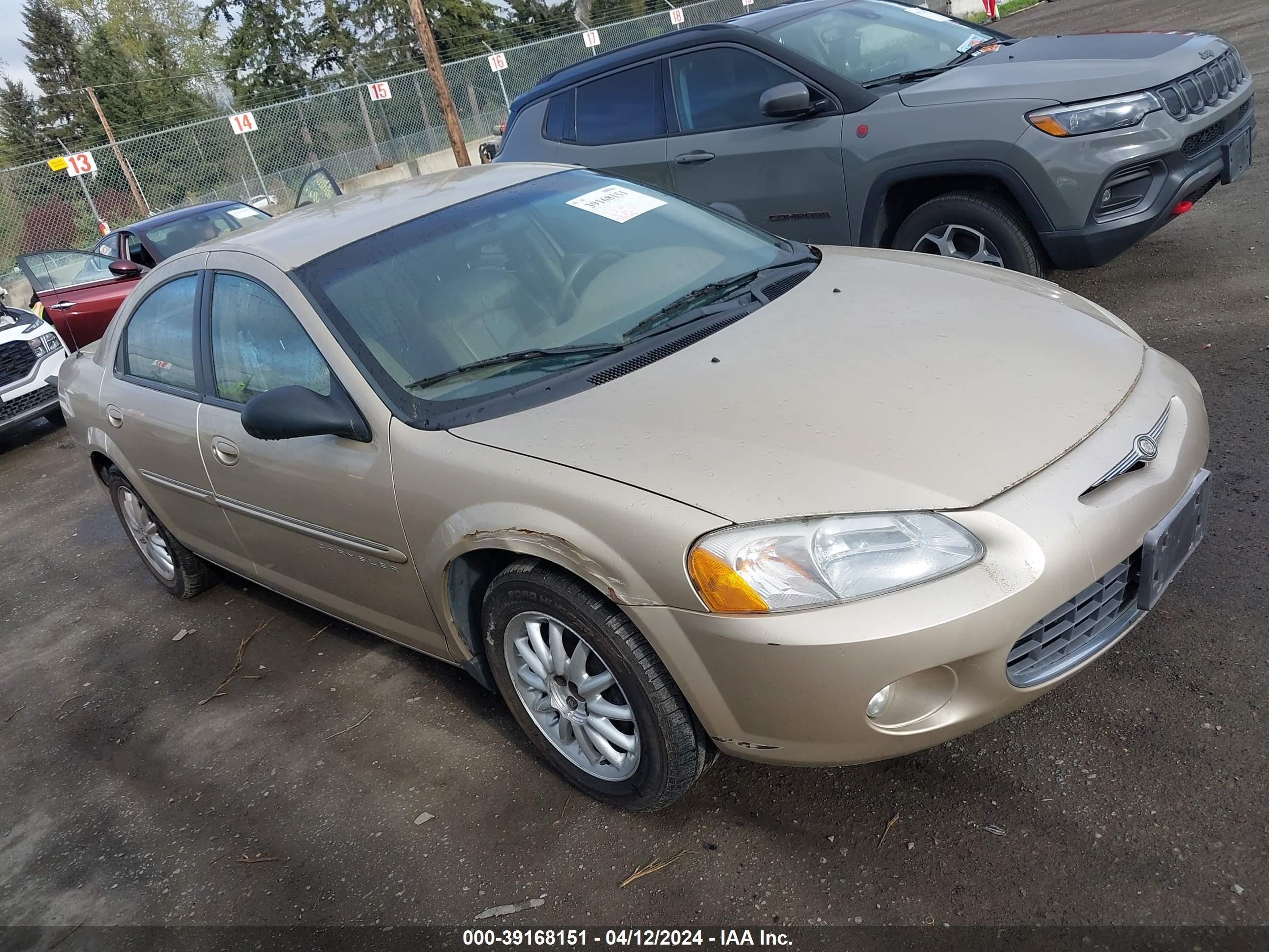 CHRYSLER SEBRING 2001 1c3el56u81n725889