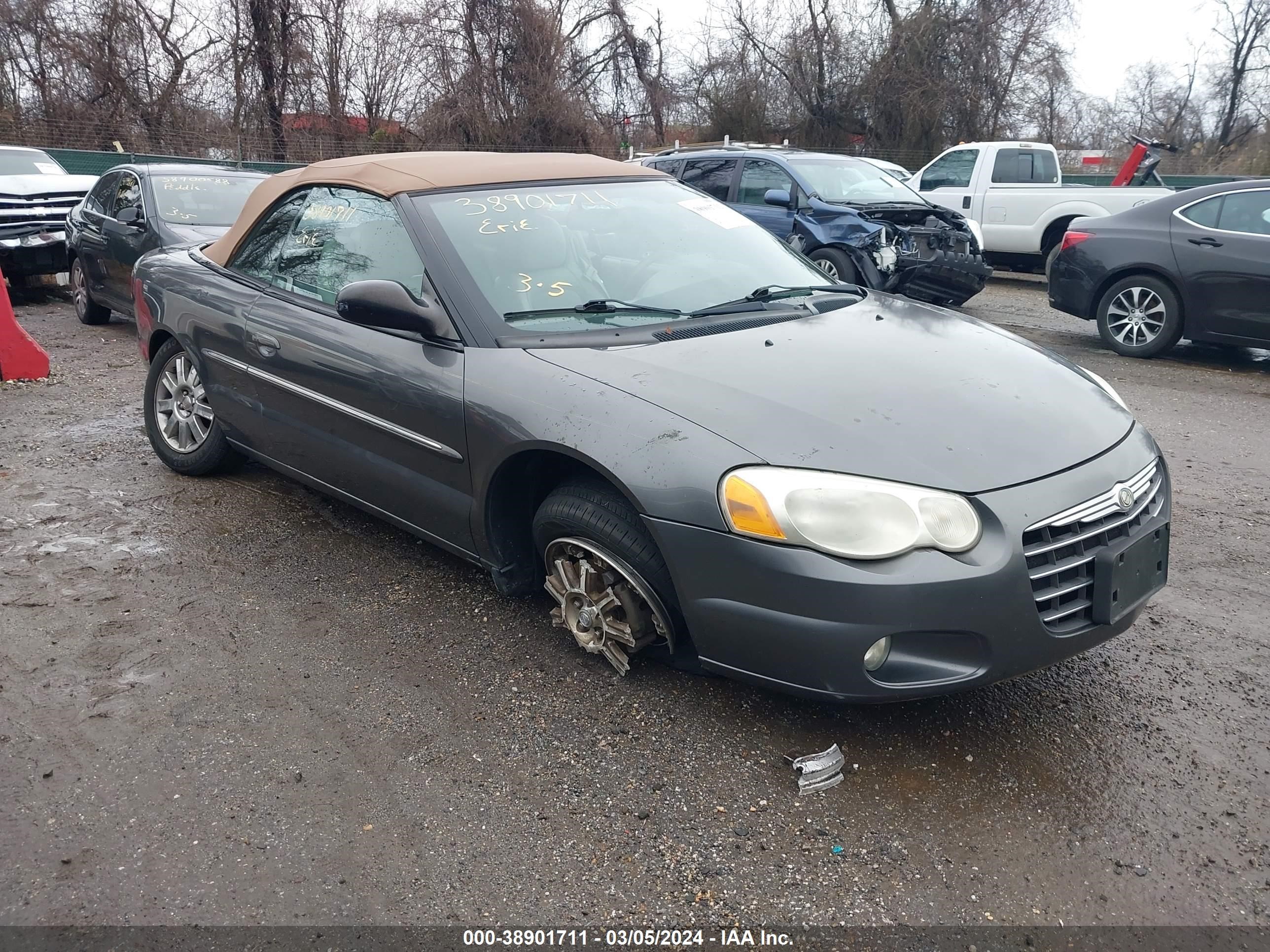 CHRYSLER SEBRING 2005 1c3el65r15n663650