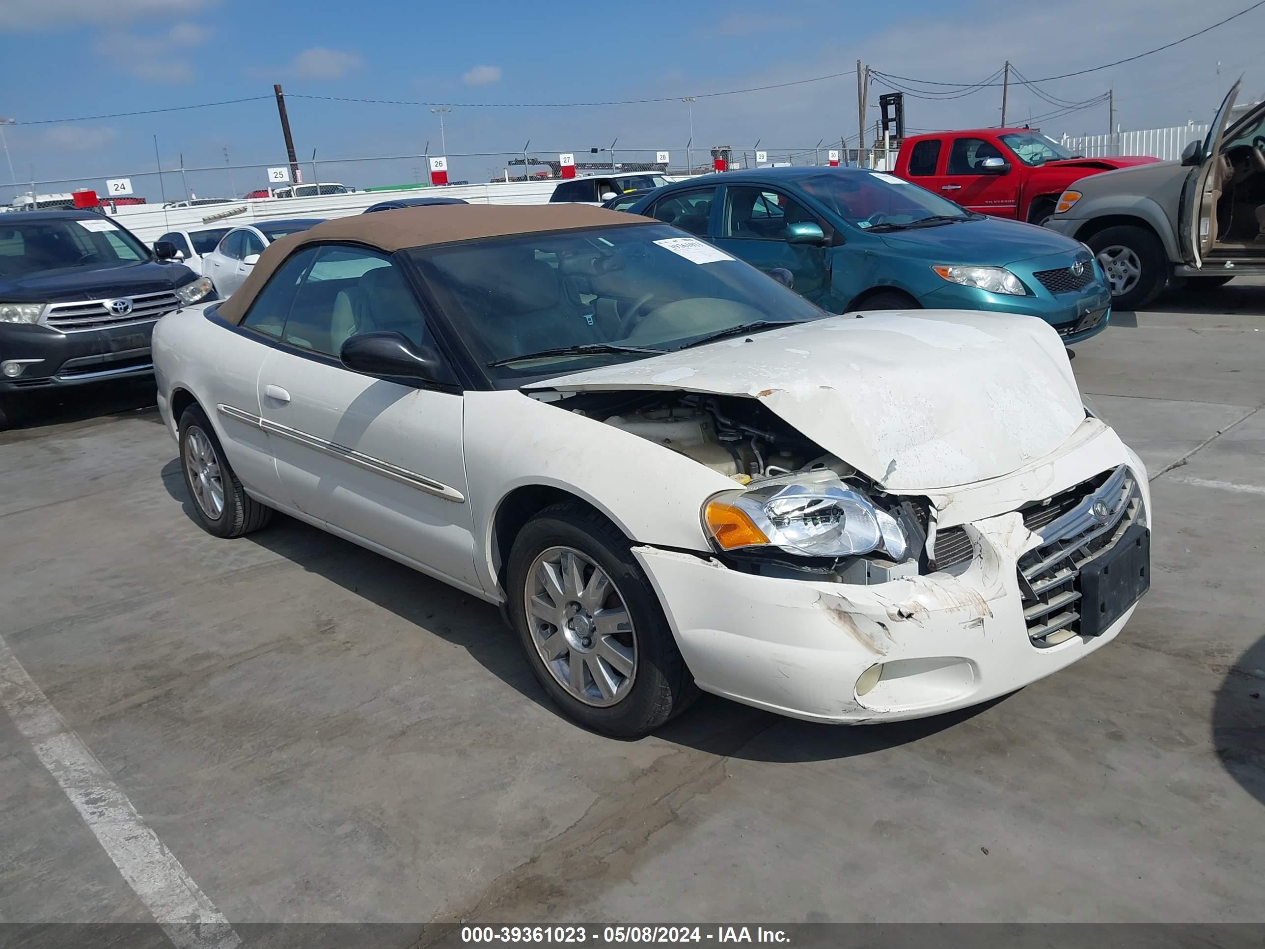 CHRYSLER SEBRING 2006 1c3el65r16n222571