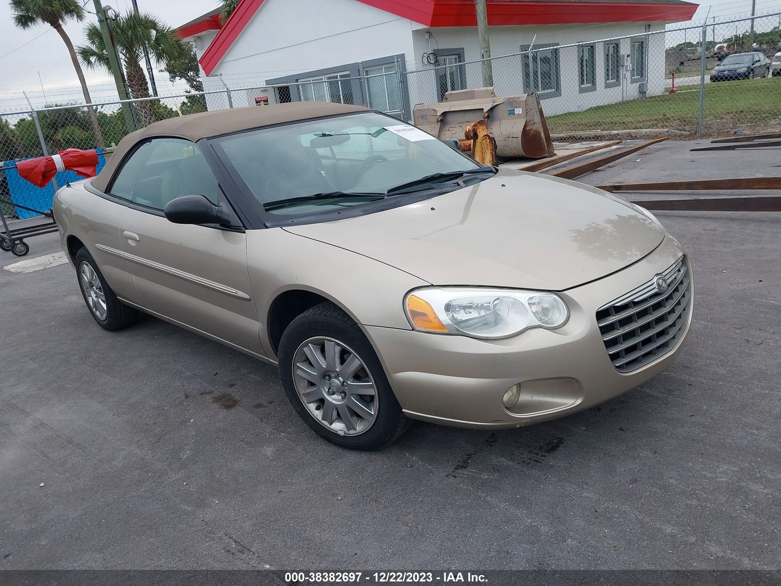 CHRYSLER SEBRING 2004 1c3el65r24n104798