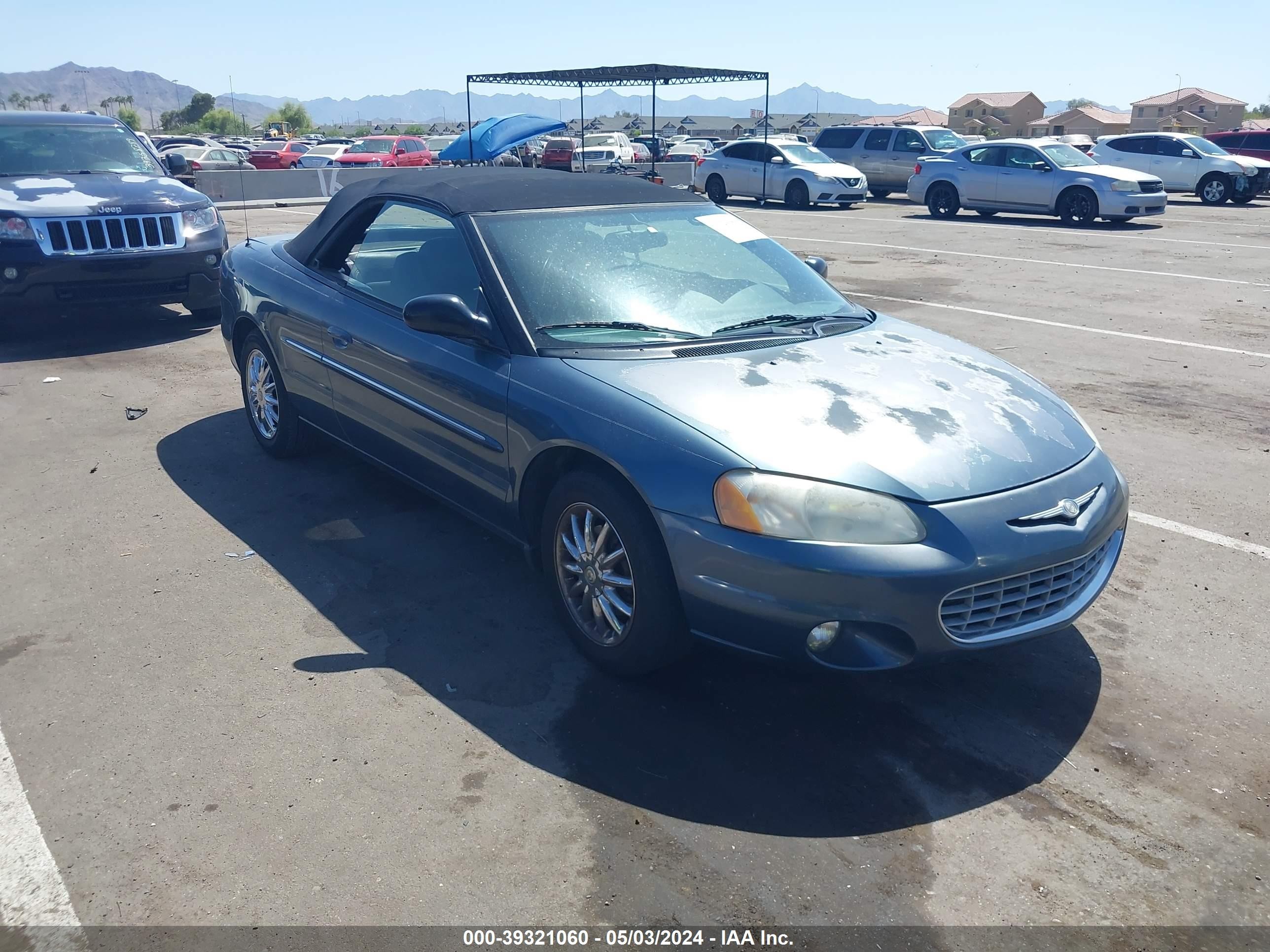 CHRYSLER SEBRING 2002 1c3el65r32n147088