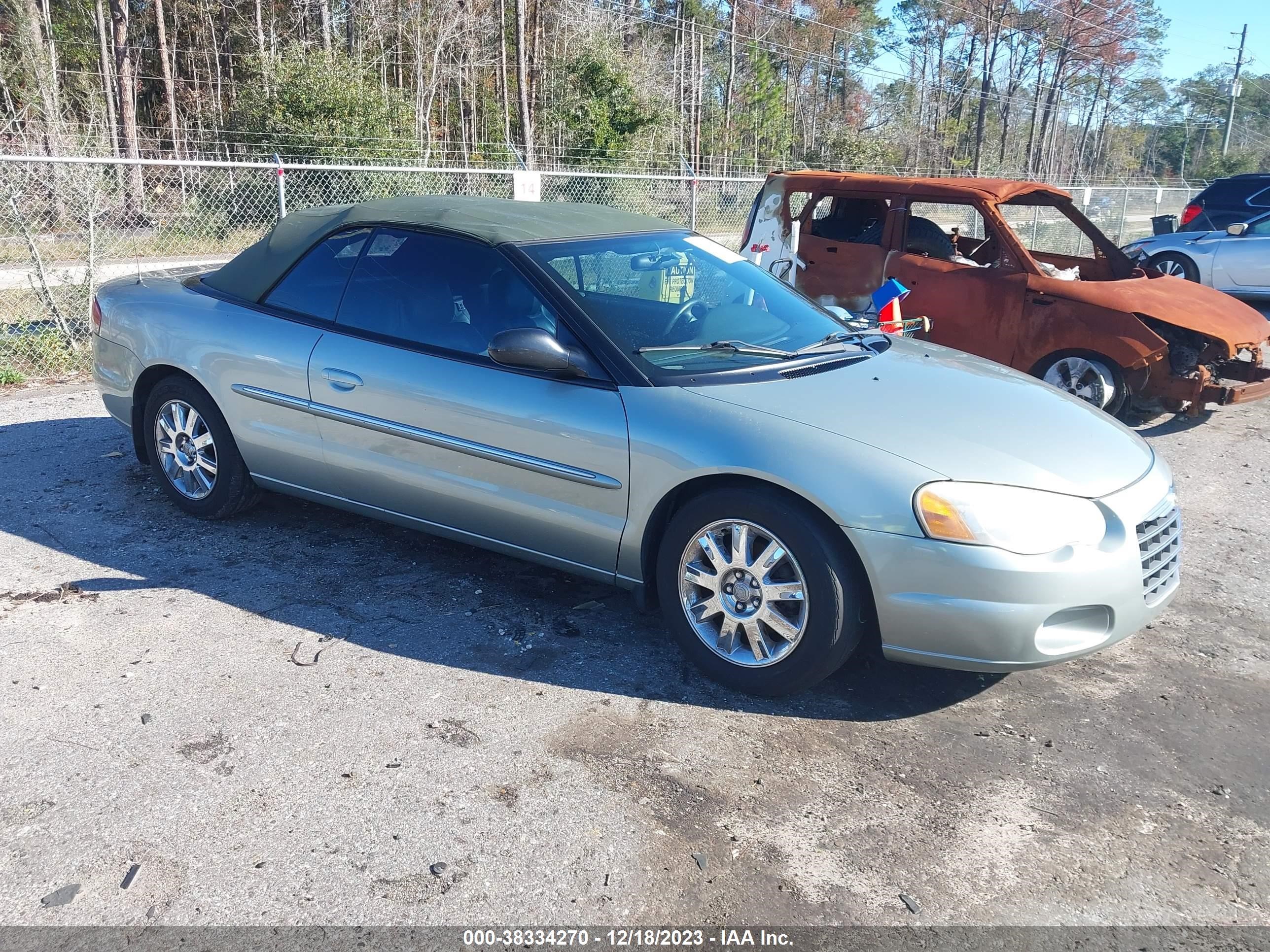 CHRYSLER SEBRING 2004 1c3el65r64n127260