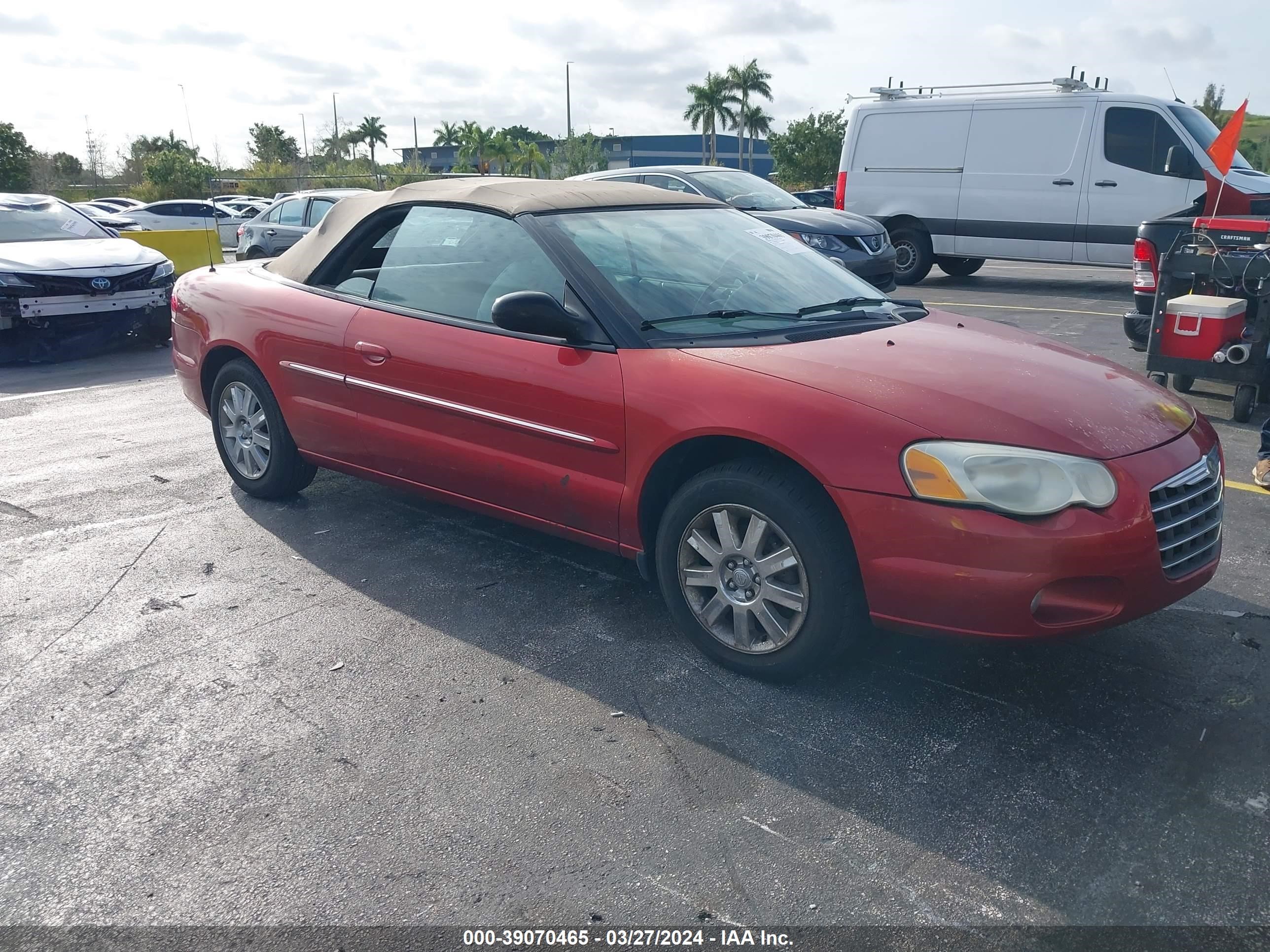 CHRYSLER SEBRING 2004 1c3el65r64n378957