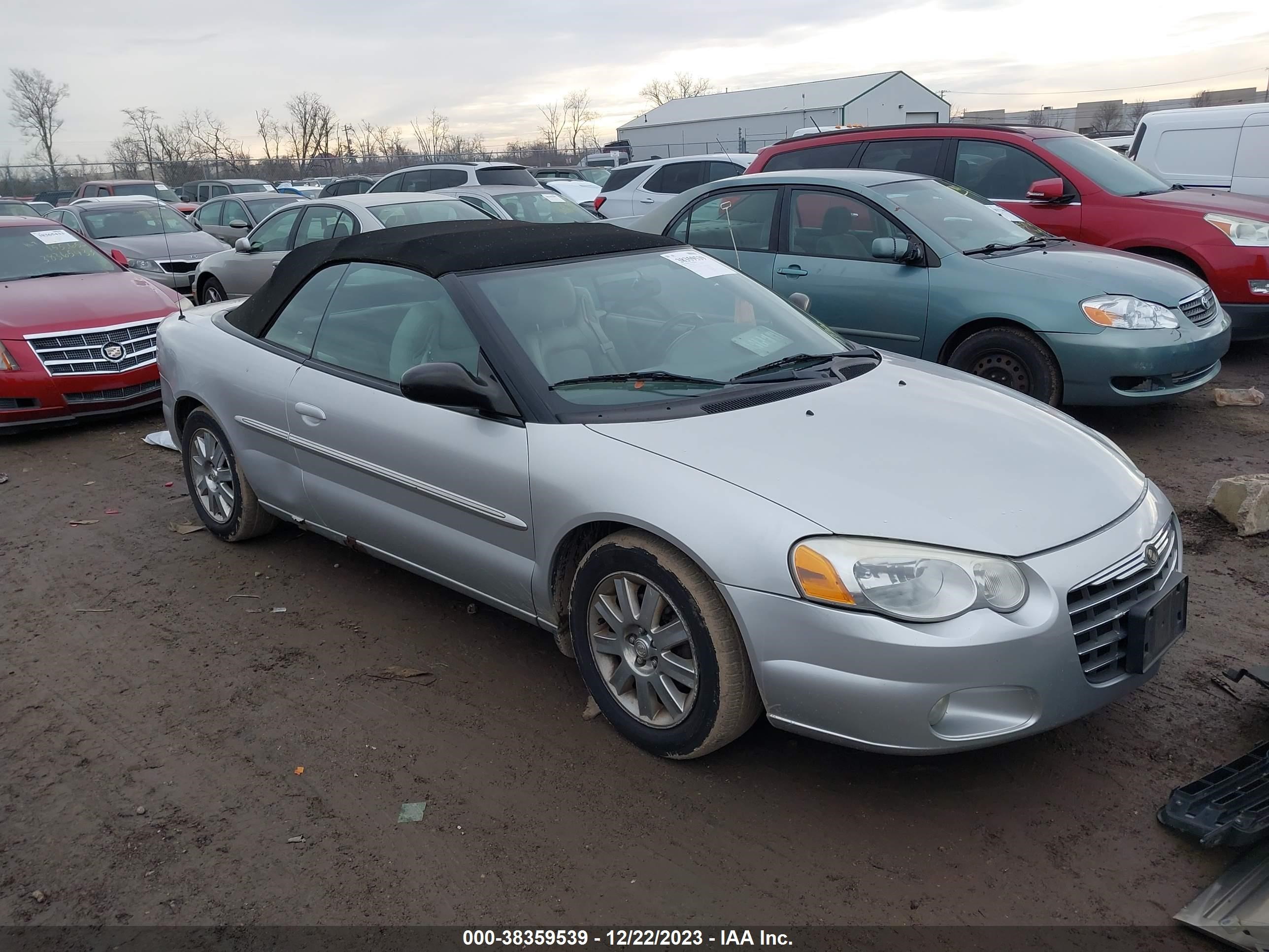 CHRYSLER SEBRING 2004 1c3el65r94n421400