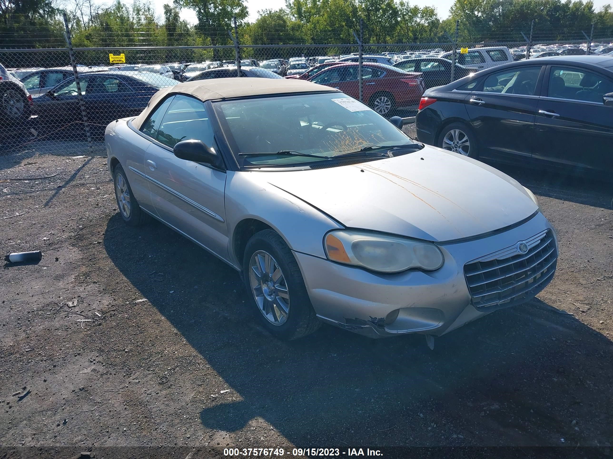 CHRYSLER SEBRING 2006 1c3el65r96n163169