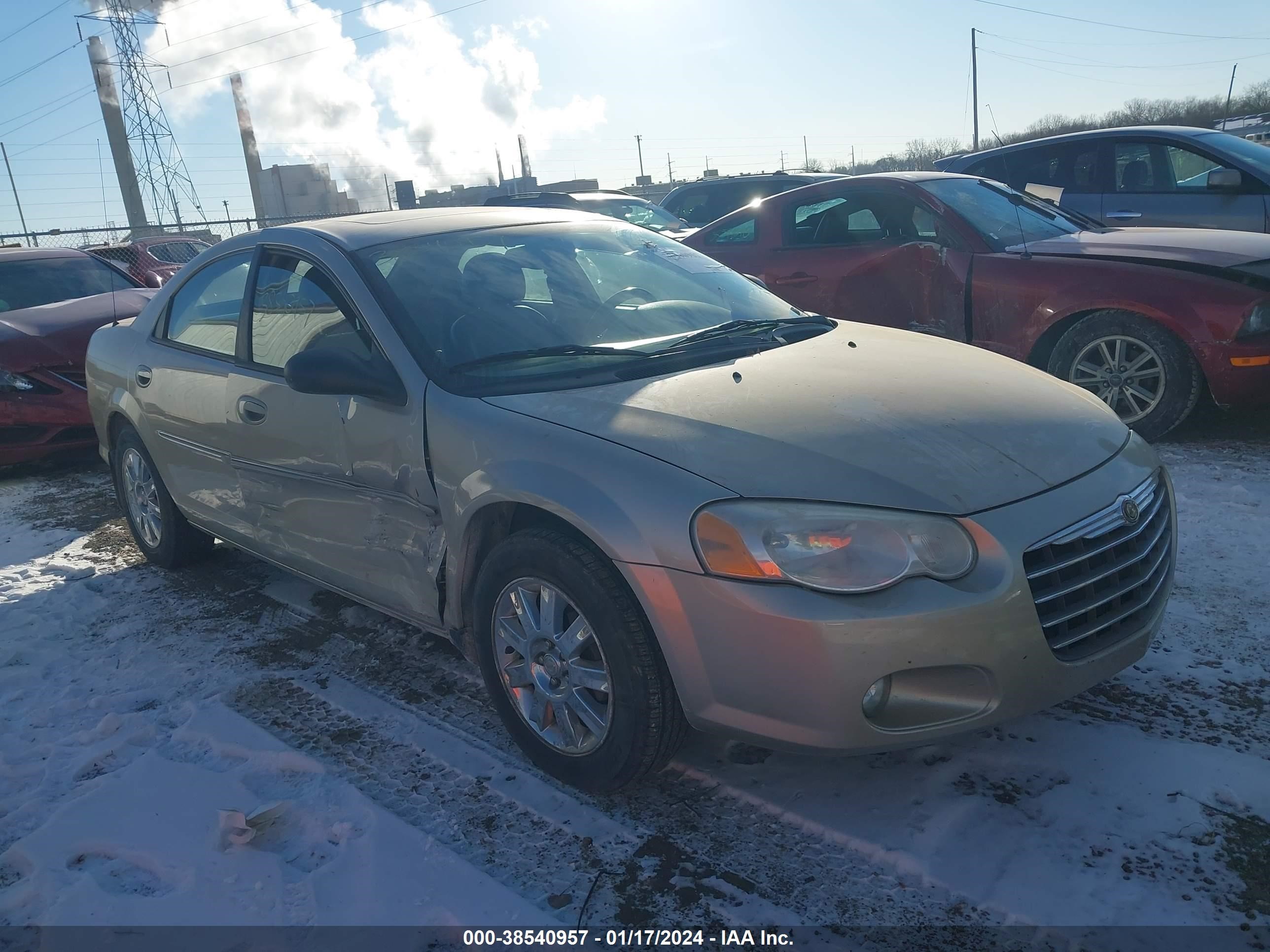 CHRYSLER SEBRING 2005 1c3el66r45n602288