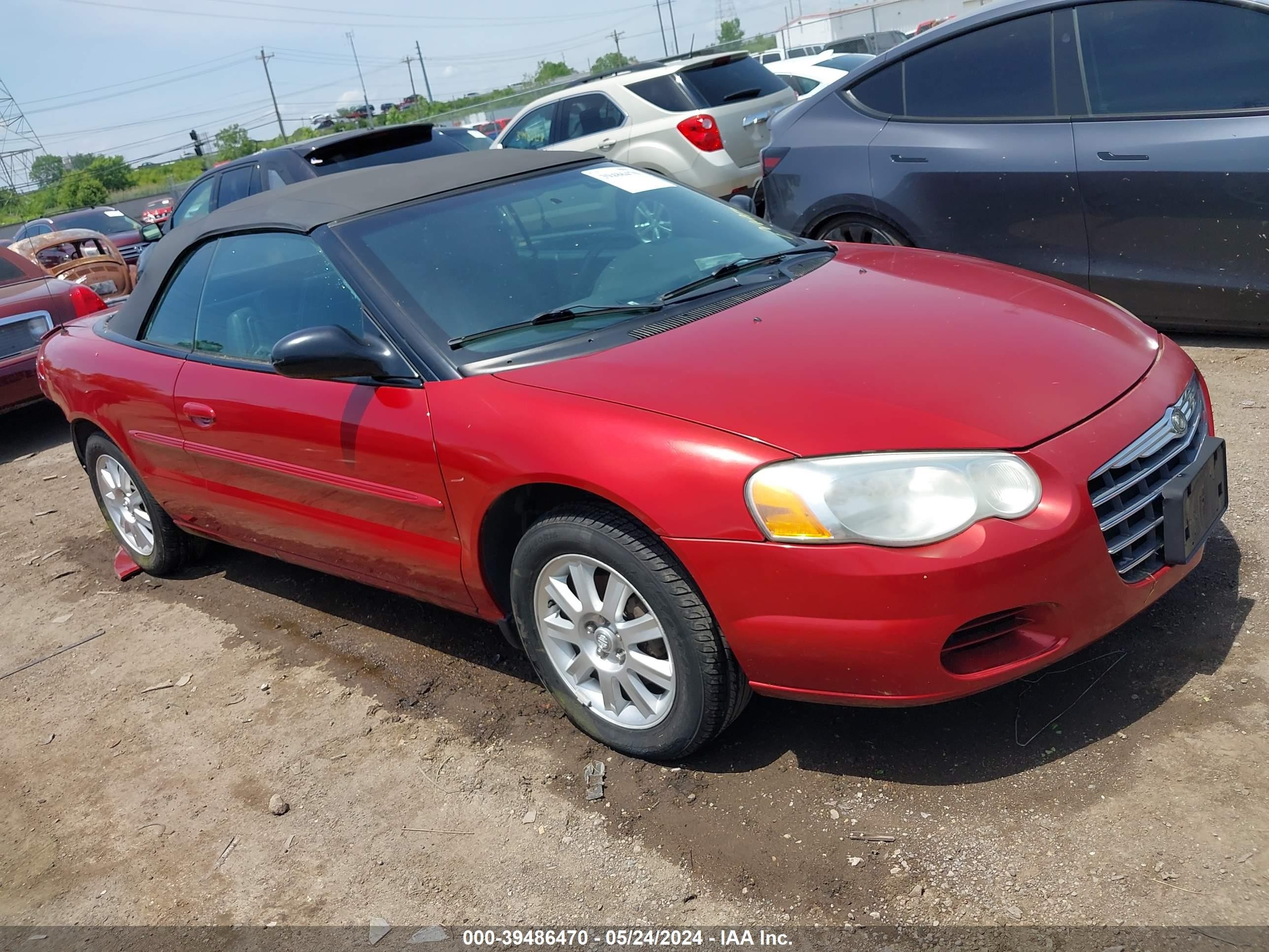 CHRYSLER SEBRING 2004 1c3el75r04n291982