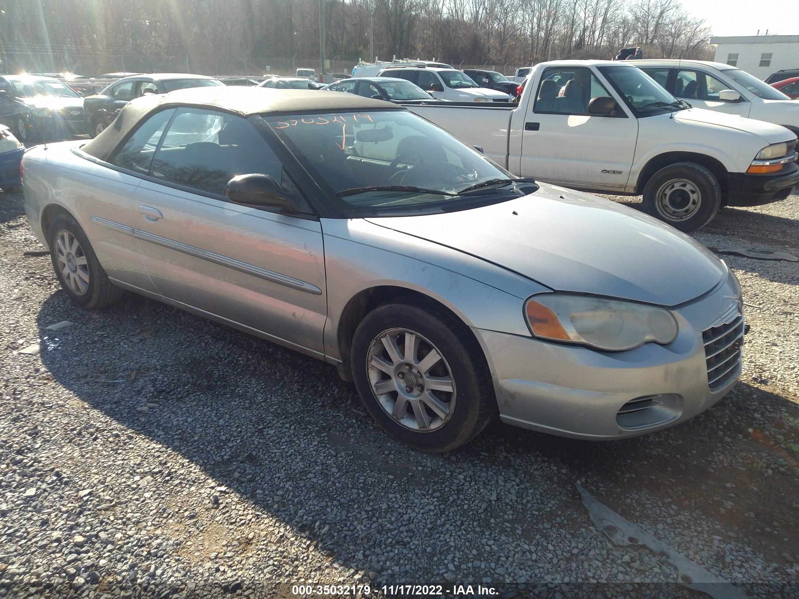 CHRYSLER SEBRING 2005 1c3el75r05n579504