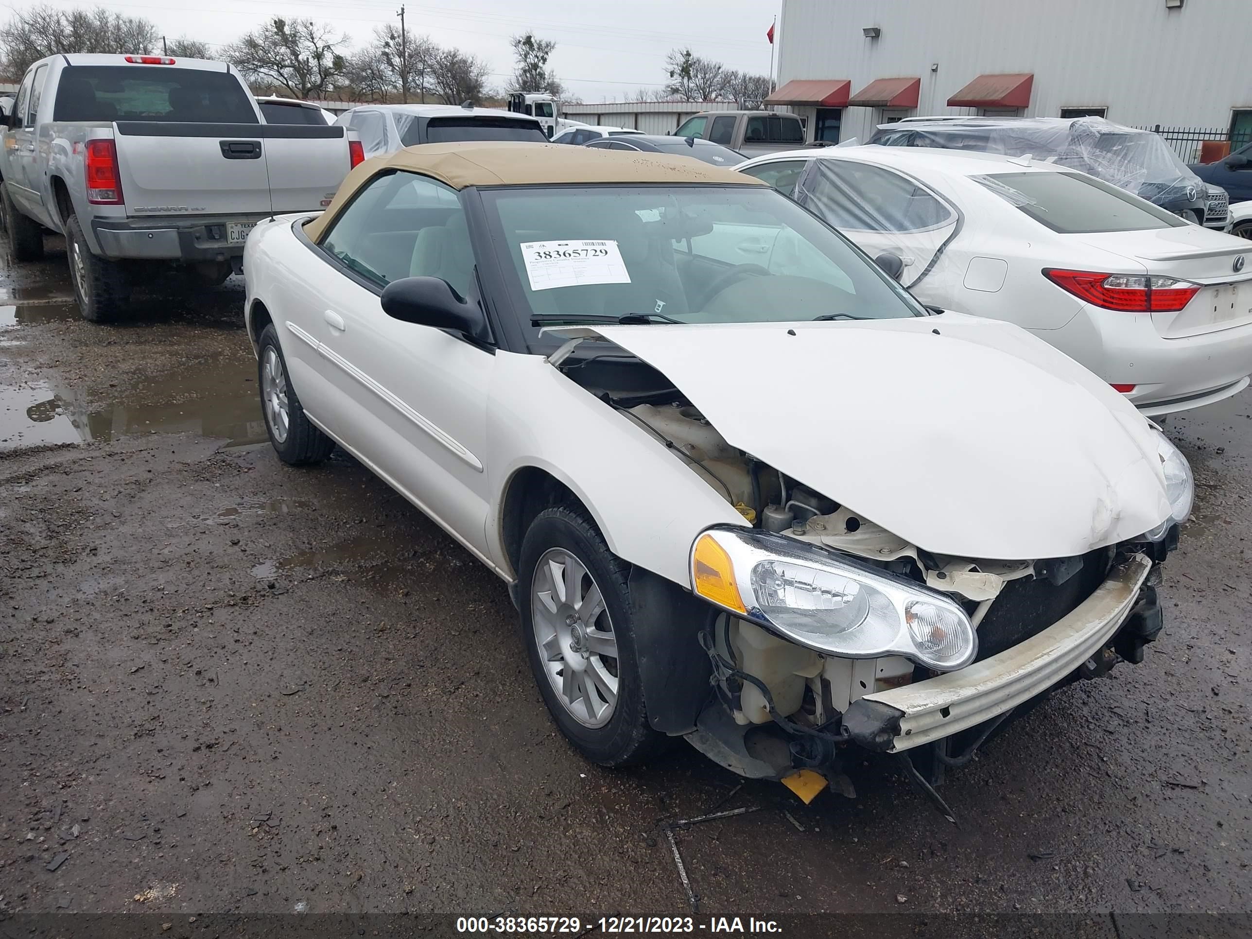 CHRYSLER SEBRING 2004 1c3el75r34n415114