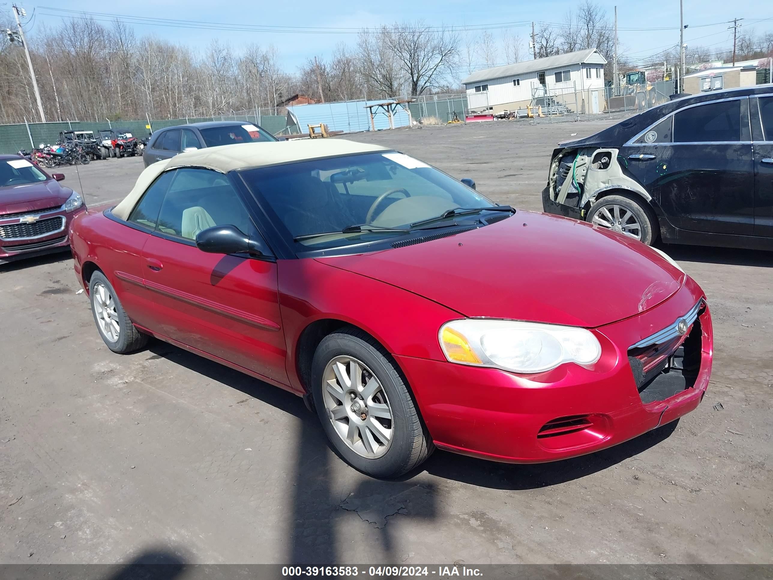 CHRYSLER SEBRING 2004 1c3el75r44n119812