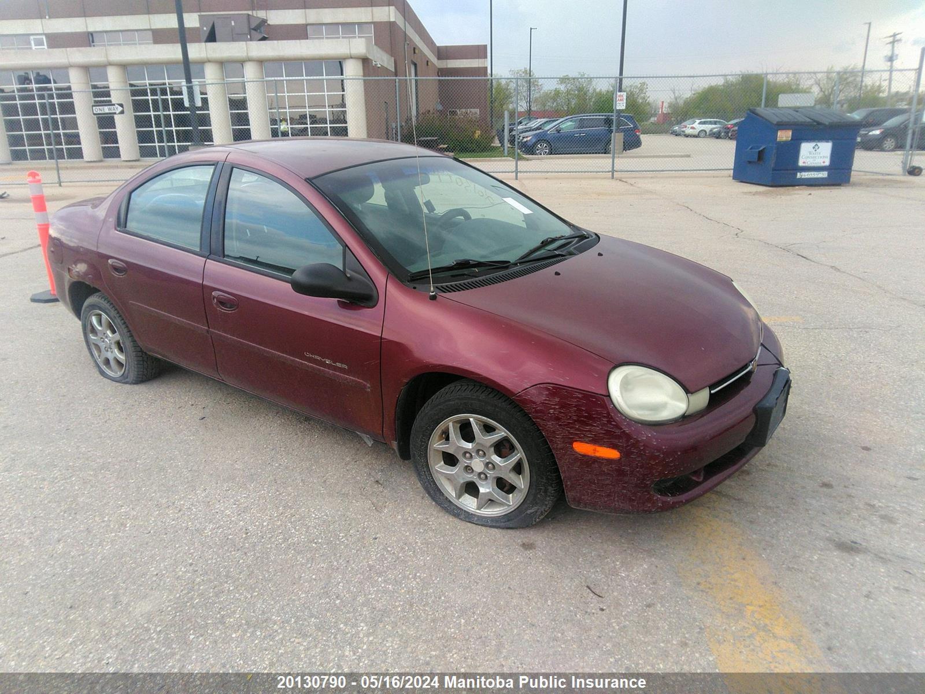 CHRYSLER NEON 2001 1c3es46c61d291661