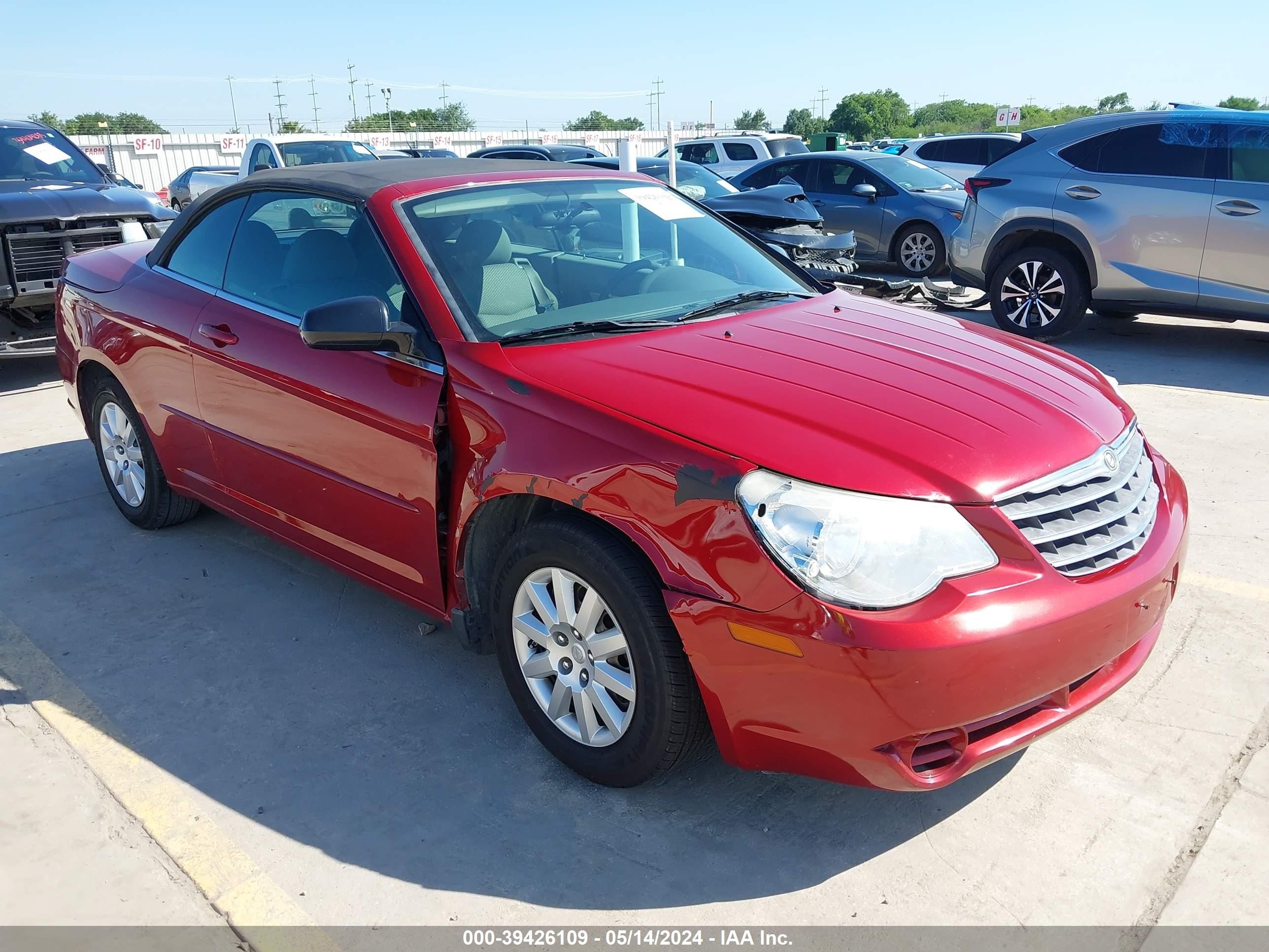 CHRYSLER SEBRING 2008 1c3lc45k48n643184