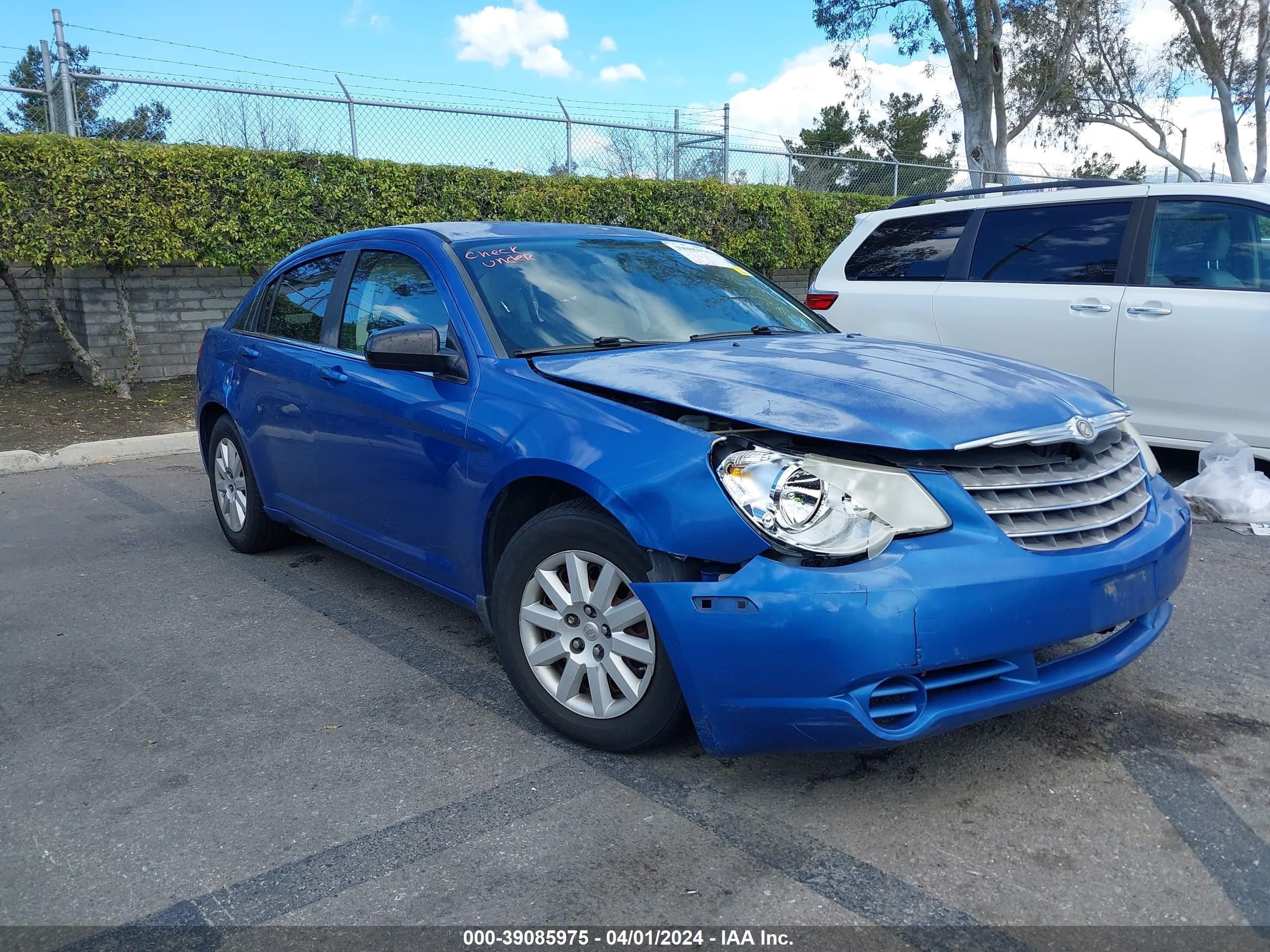 CHRYSLER SEBRING 2008 1c3lc46k68n120618