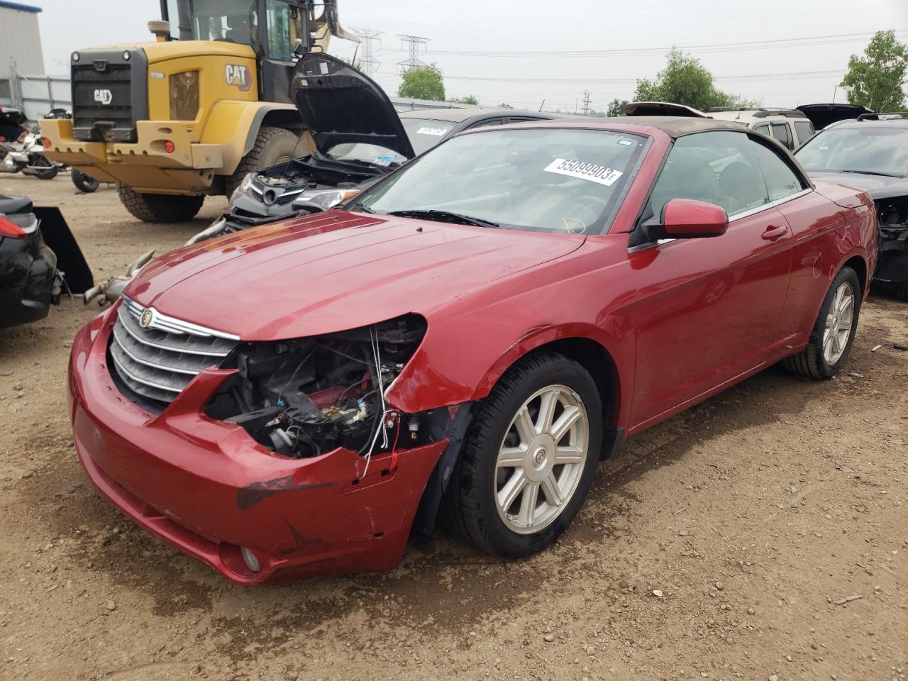 CHRYSLER SEBRING 2008 1c3lc55r08n643458